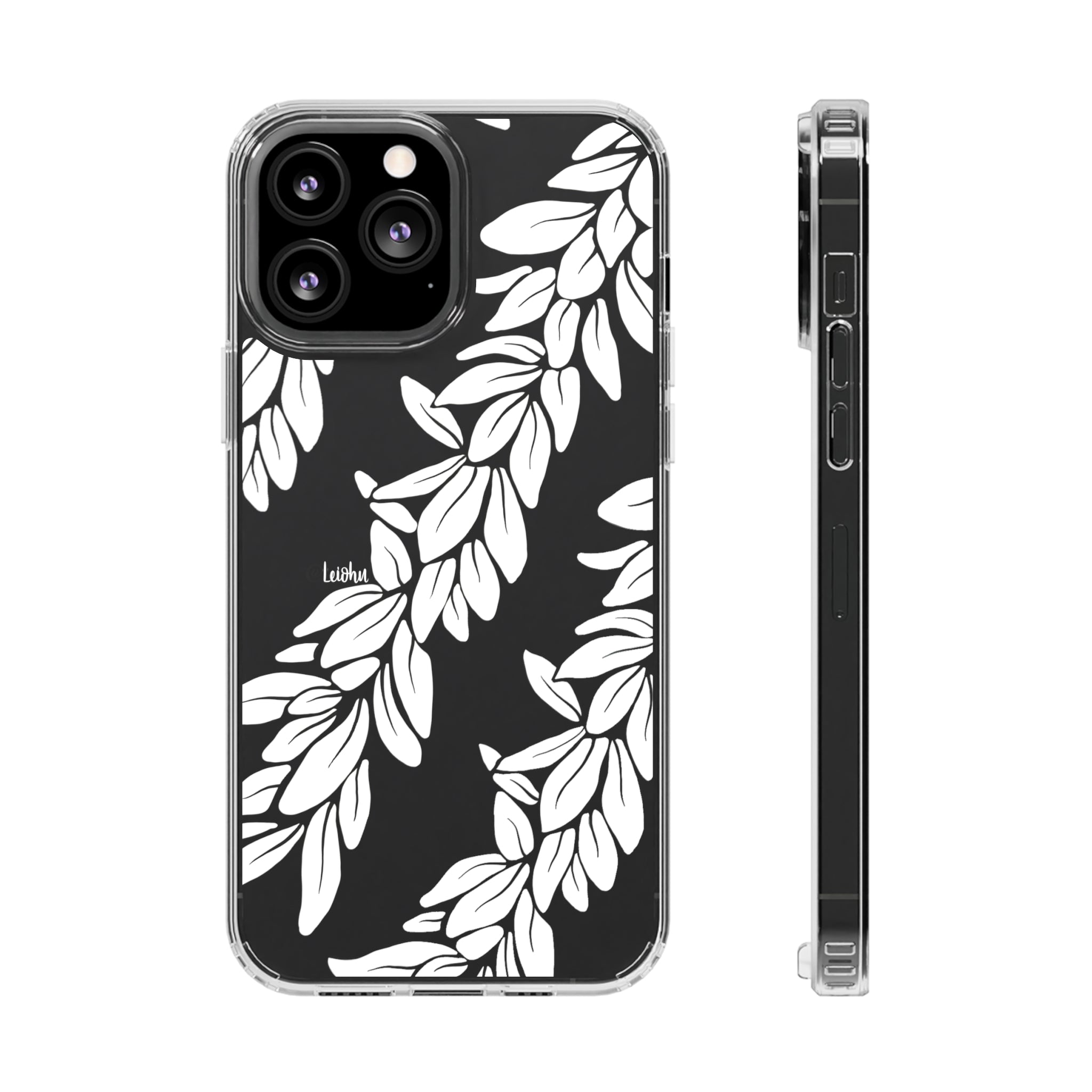 Maile lei - Clear Case - LEIOHU DESIGNS