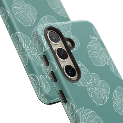 Monstera - Teal - Samsung Galaxy