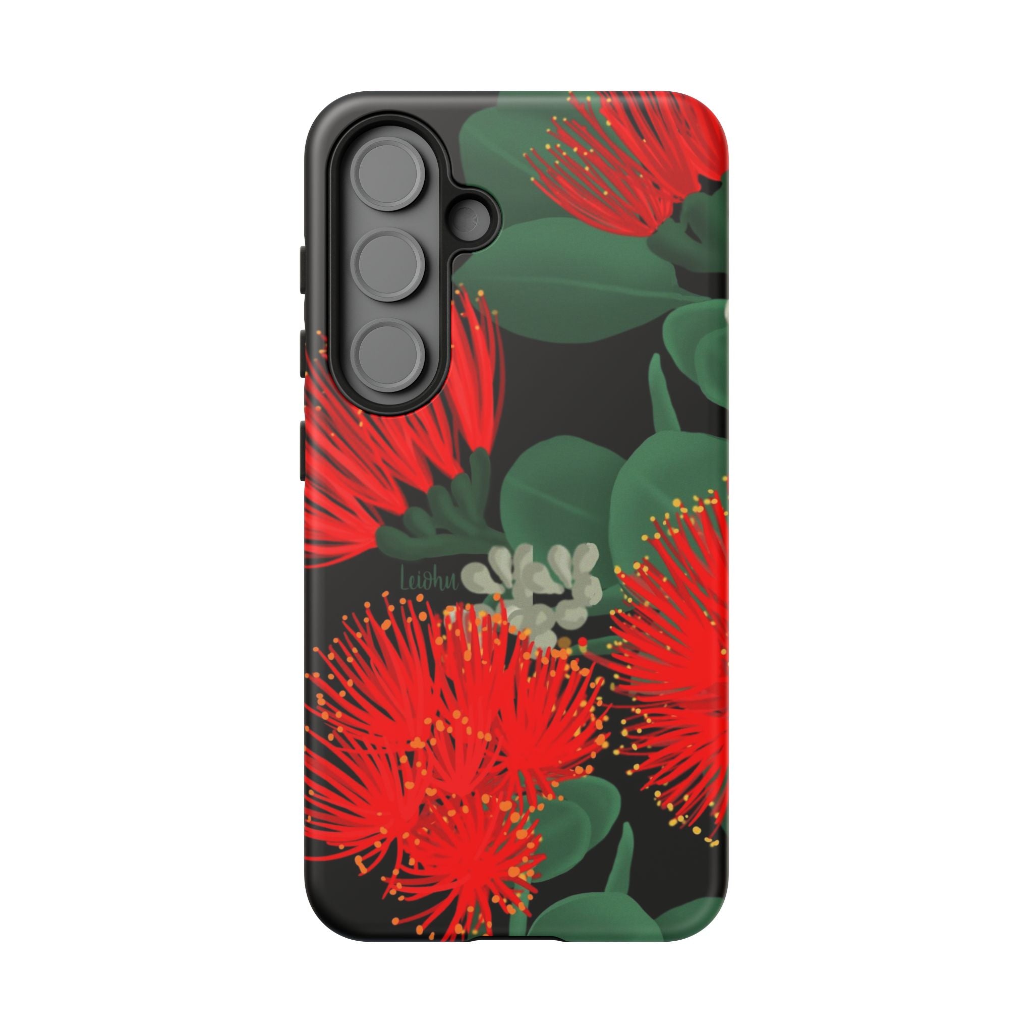 'Ōhi'a Lehua - 'Ele'ele - Samsung Galaxy - LEIOHU DESIGNS