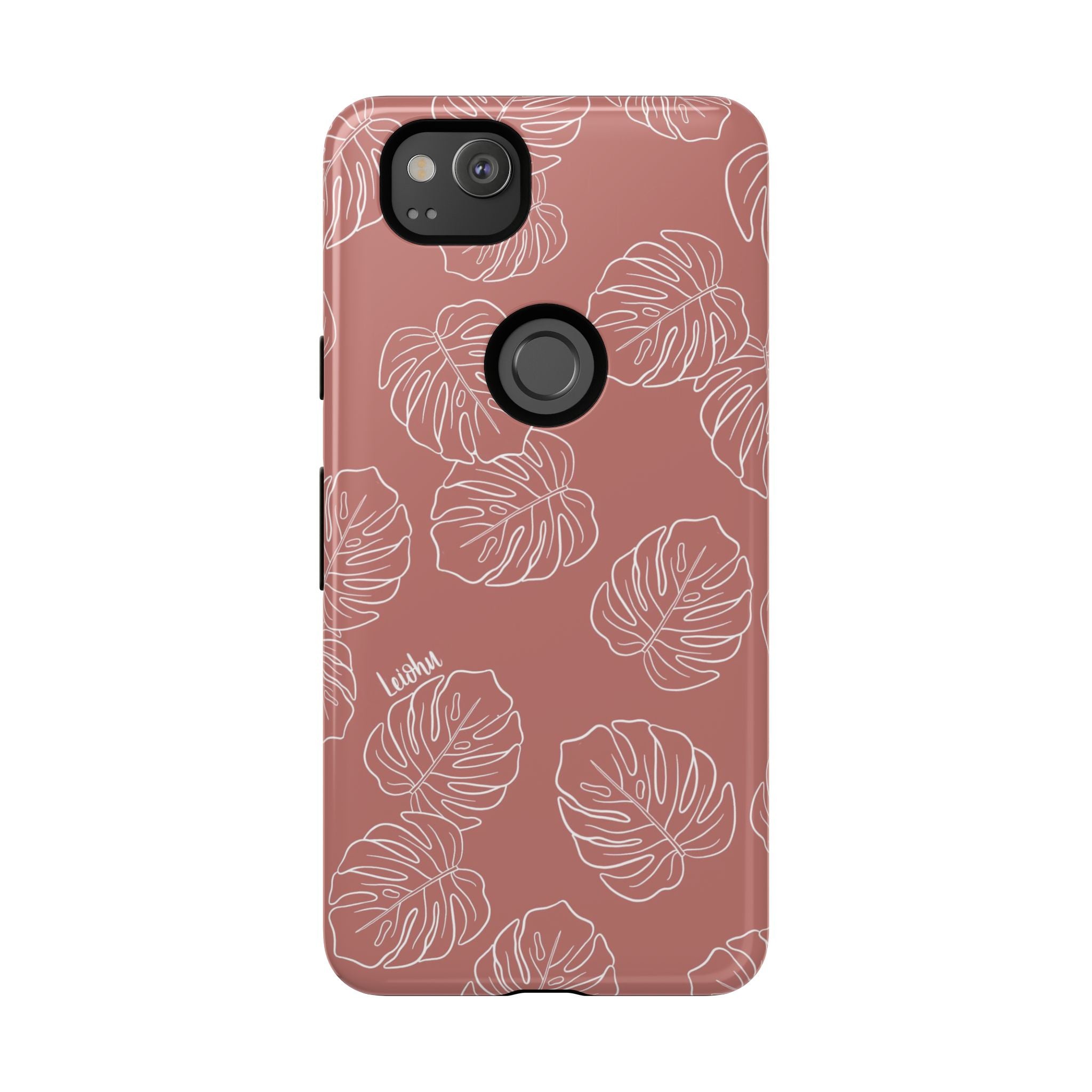 Monstera - Mauve - Google Pixel - LEIOHU DESIGNS