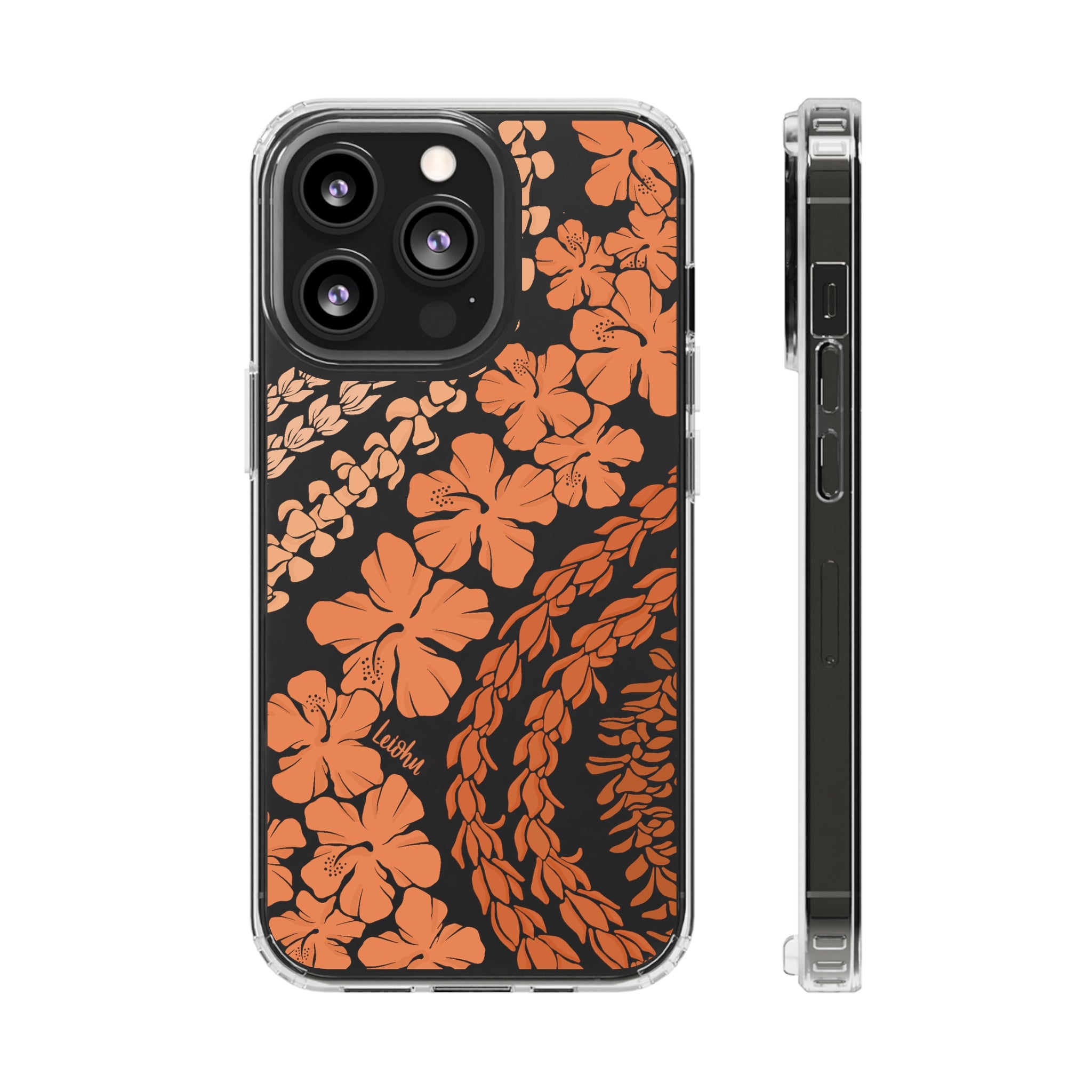 Groovy Lei - Warm - Clear Case - LEIOHU DESIGNS