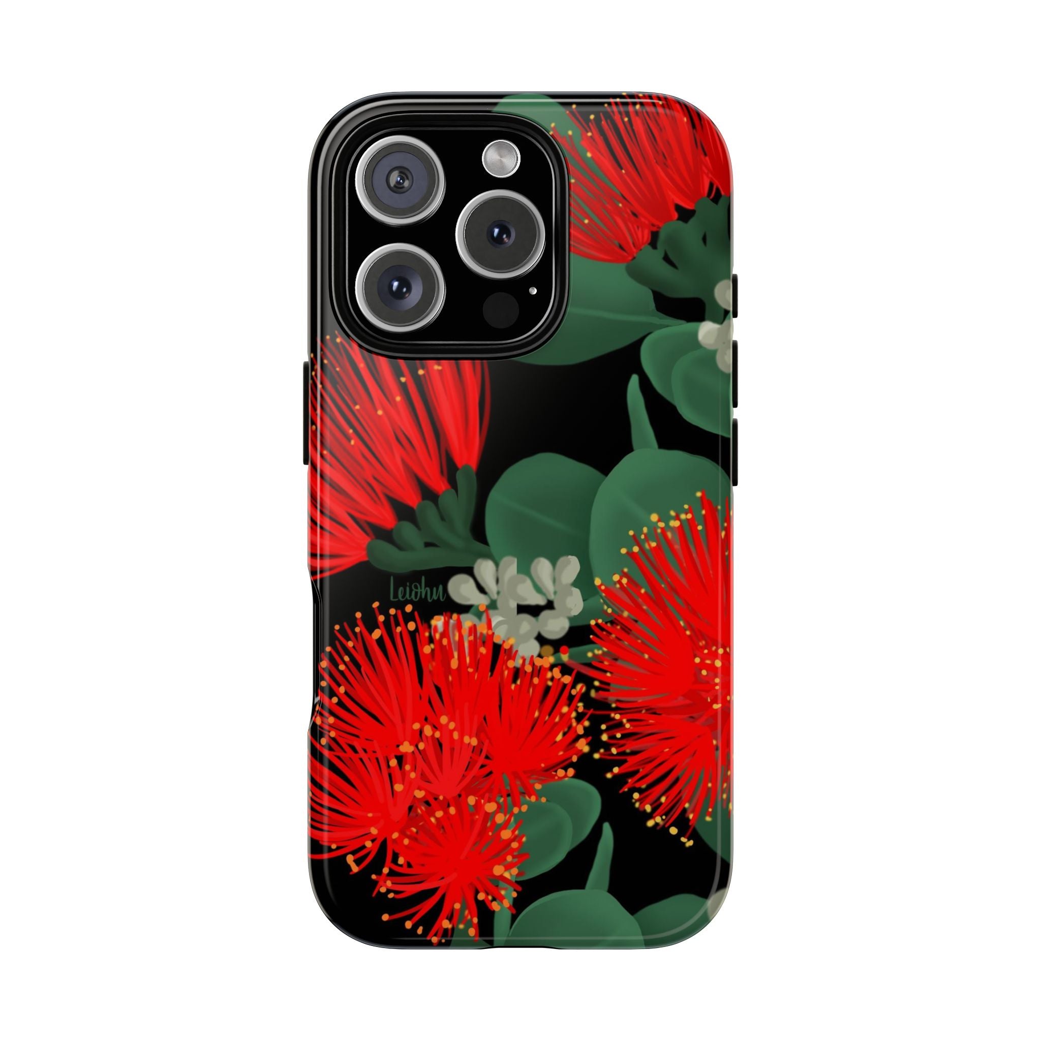 'Ōhi'a Lehua - 'Ele'ele - LEIOHU DESIGNS