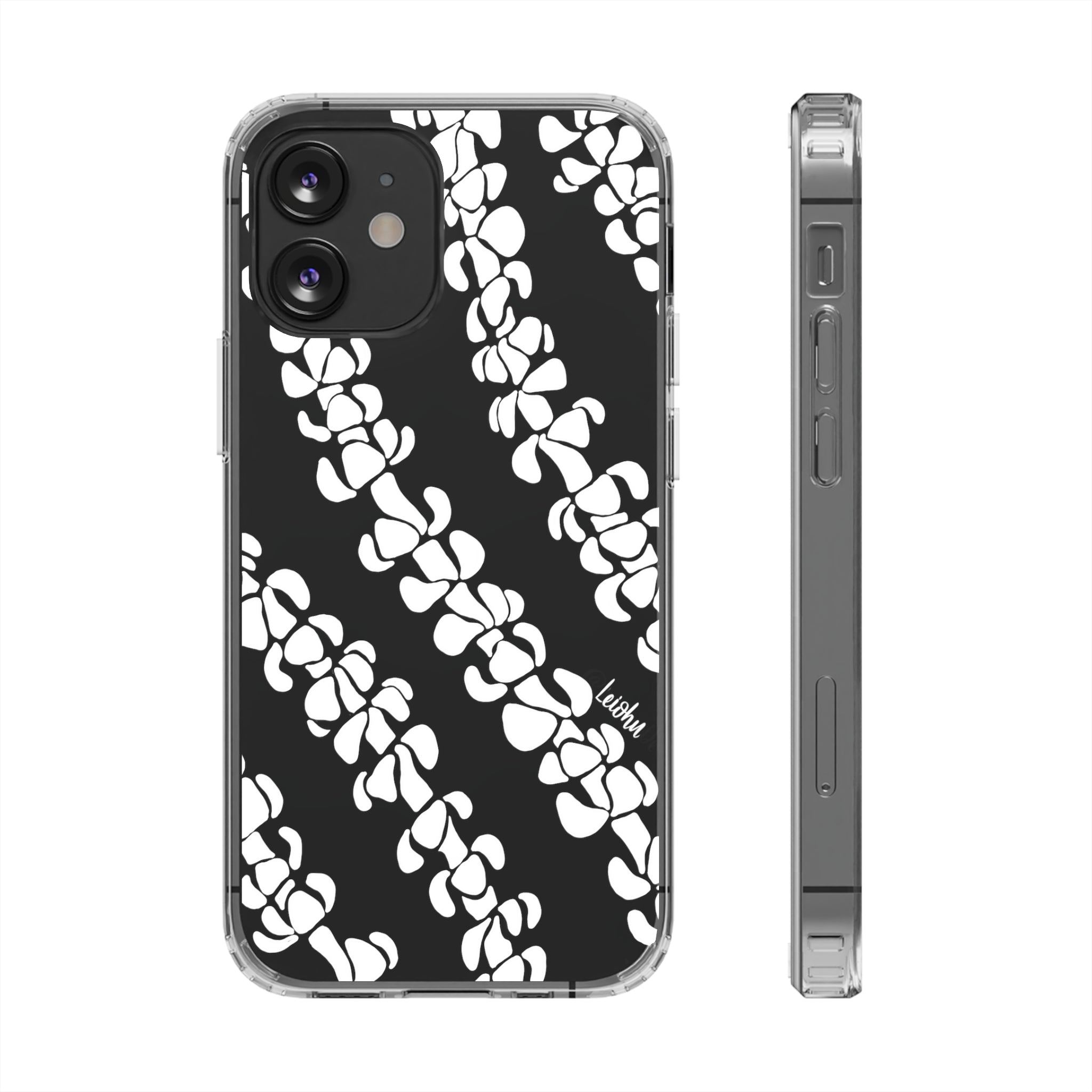 PUAKENIKENI - Ke'oke'o - Clear Case - LEIOHU DESIGNS