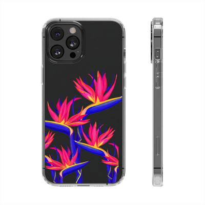 Pua Manu - Neon - Clear Case