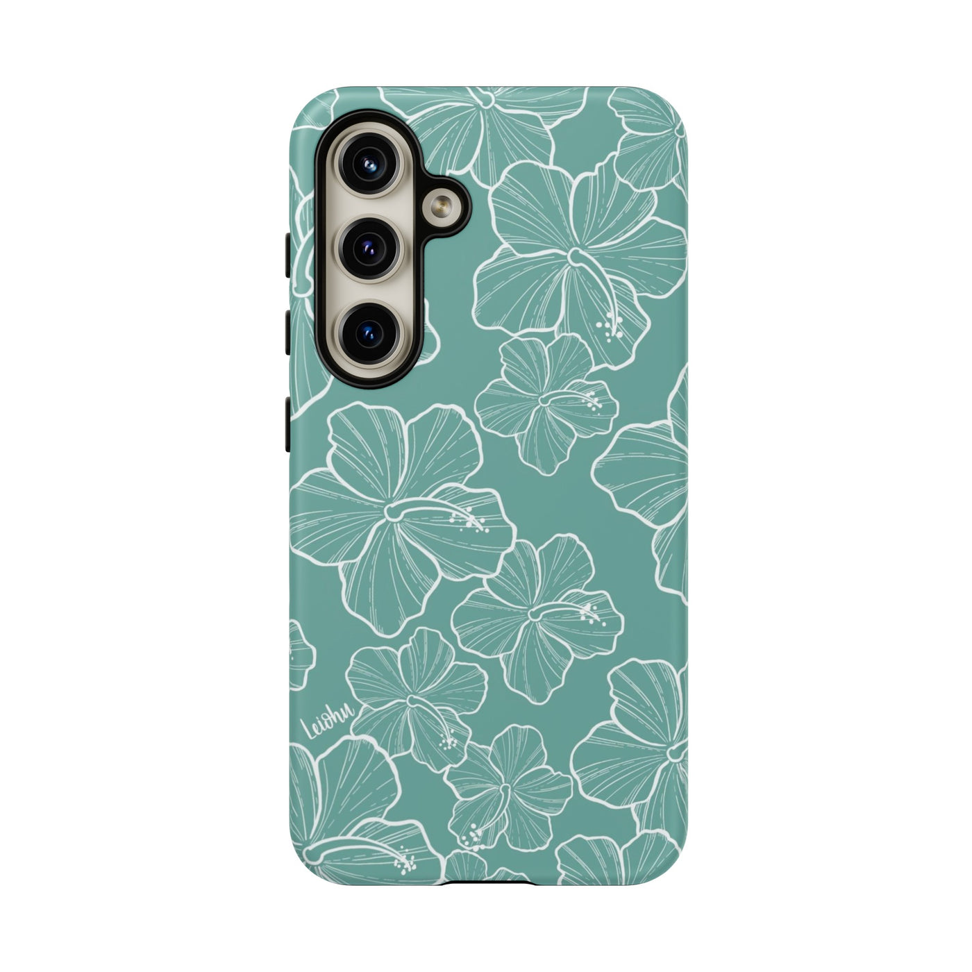 Hibiscus - Teal - Samsung Galaxy