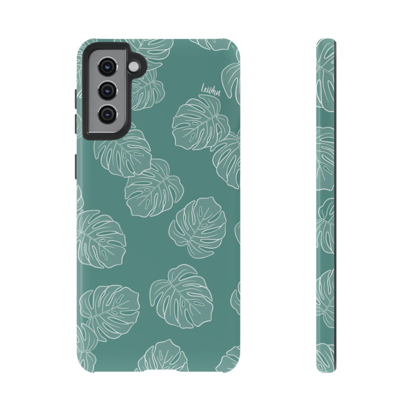 Monstera - Teal - Samsung Galaxy