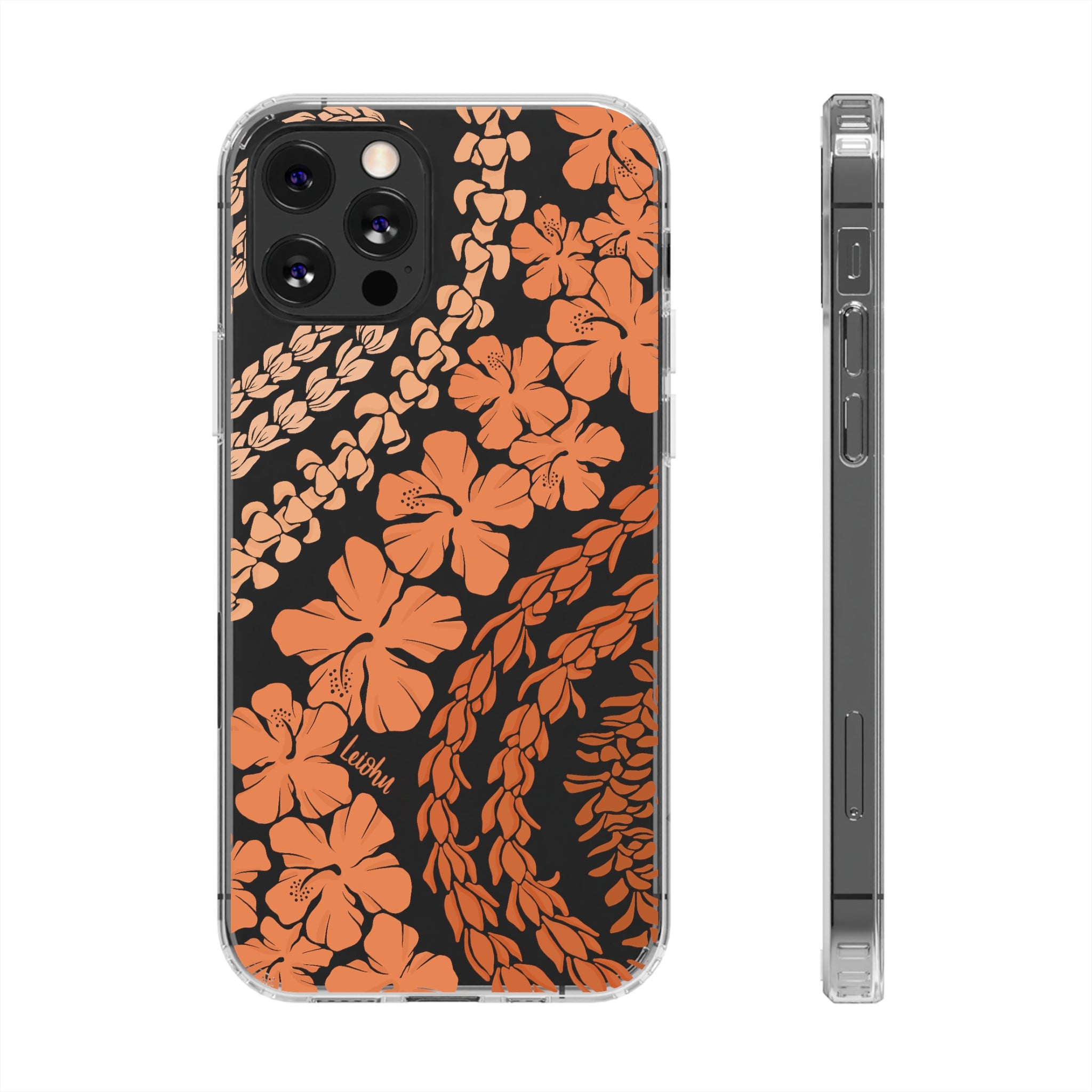 Groovy Lei - Warm - Clear Case - LEIOHU DESIGNS