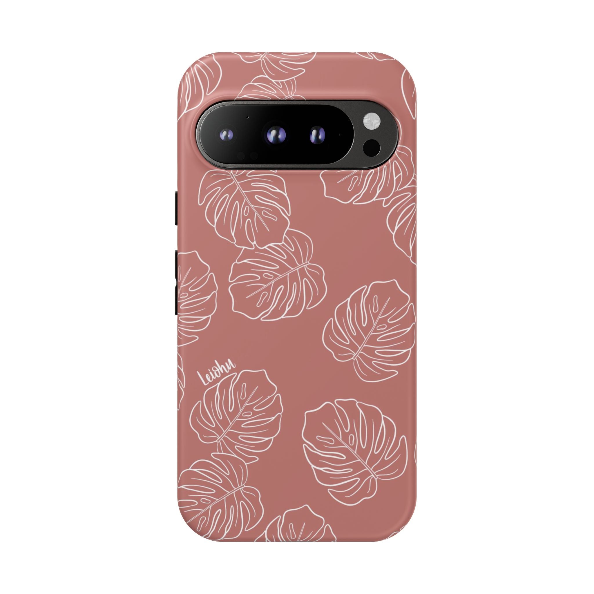 Monstera - Mauve - Google Pixel - LEIOHU DESIGNS