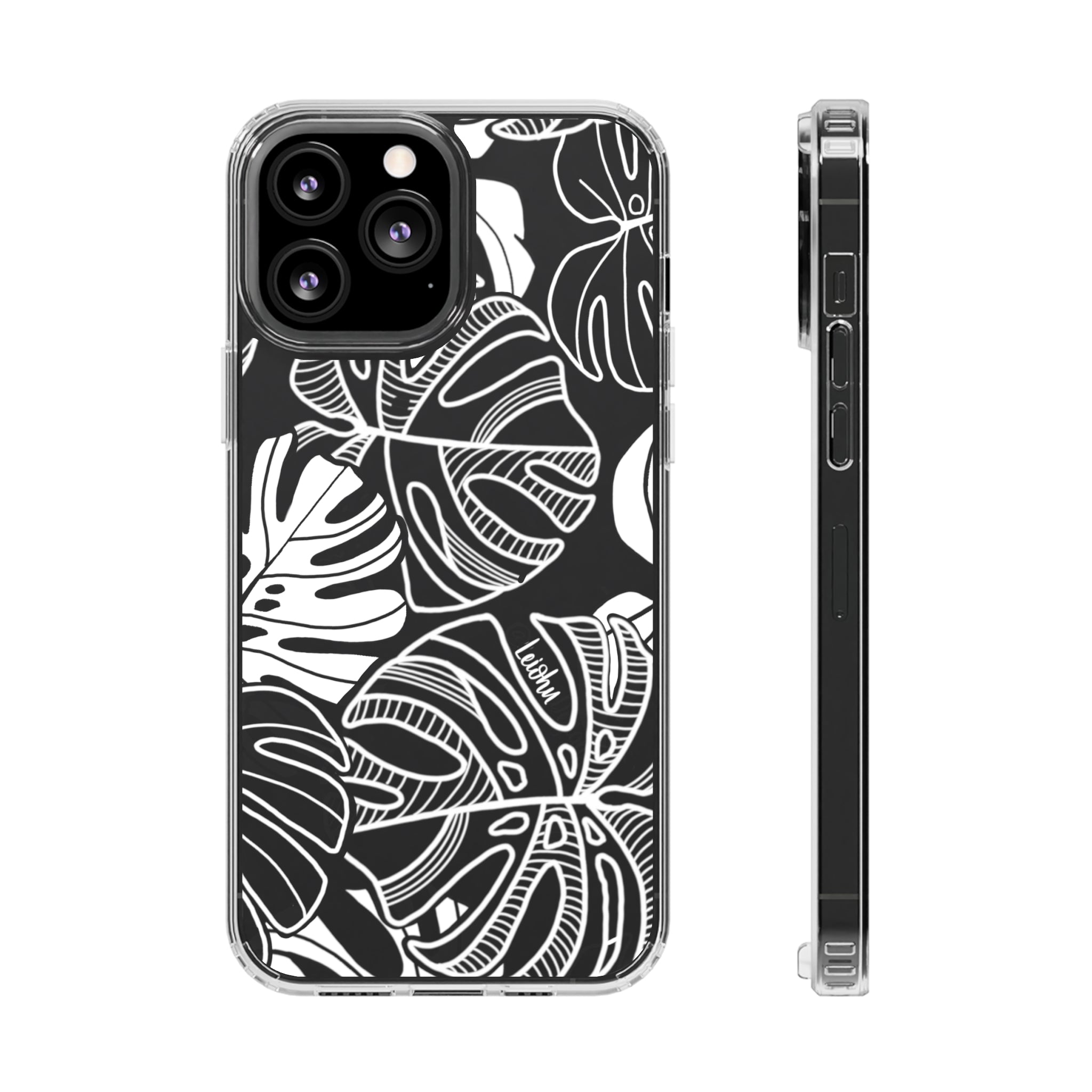 MONSTERA DREAM - Clear Case - LEIOHU DESIGNS