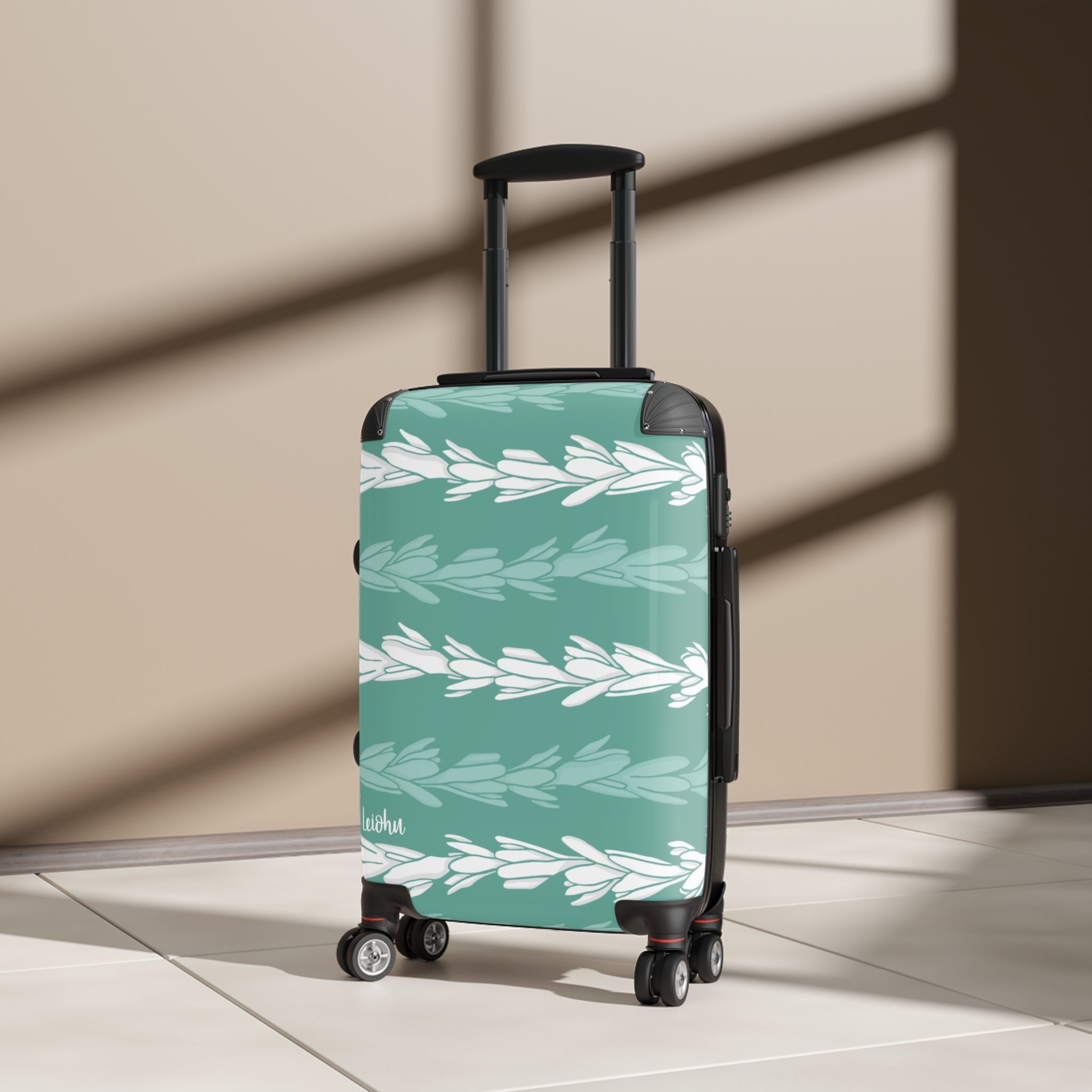 Tuberose Lei - Cabin Suitcase - LEIOHU DESIGNS