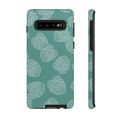 Monstera - Teal - Samsung Galaxy