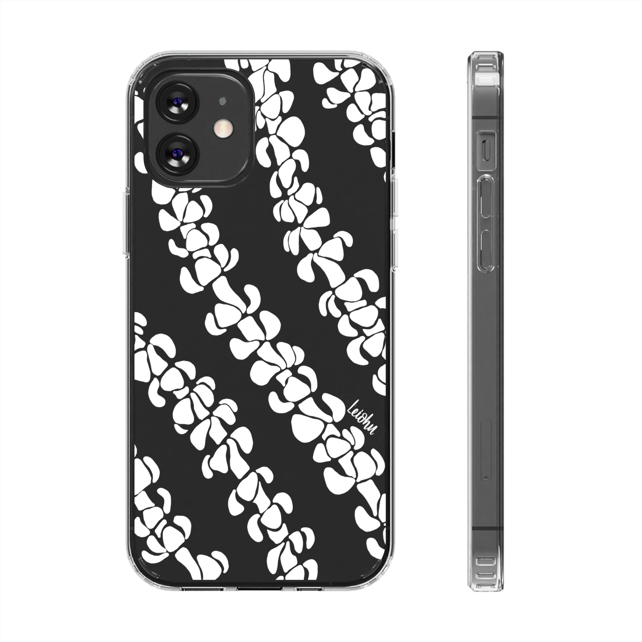 PUAKENIKENI - Ke'oke'o - Clear Case - LEIOHU DESIGNS