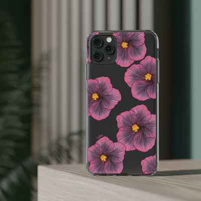 Sunset Hibiscus - Clear Case