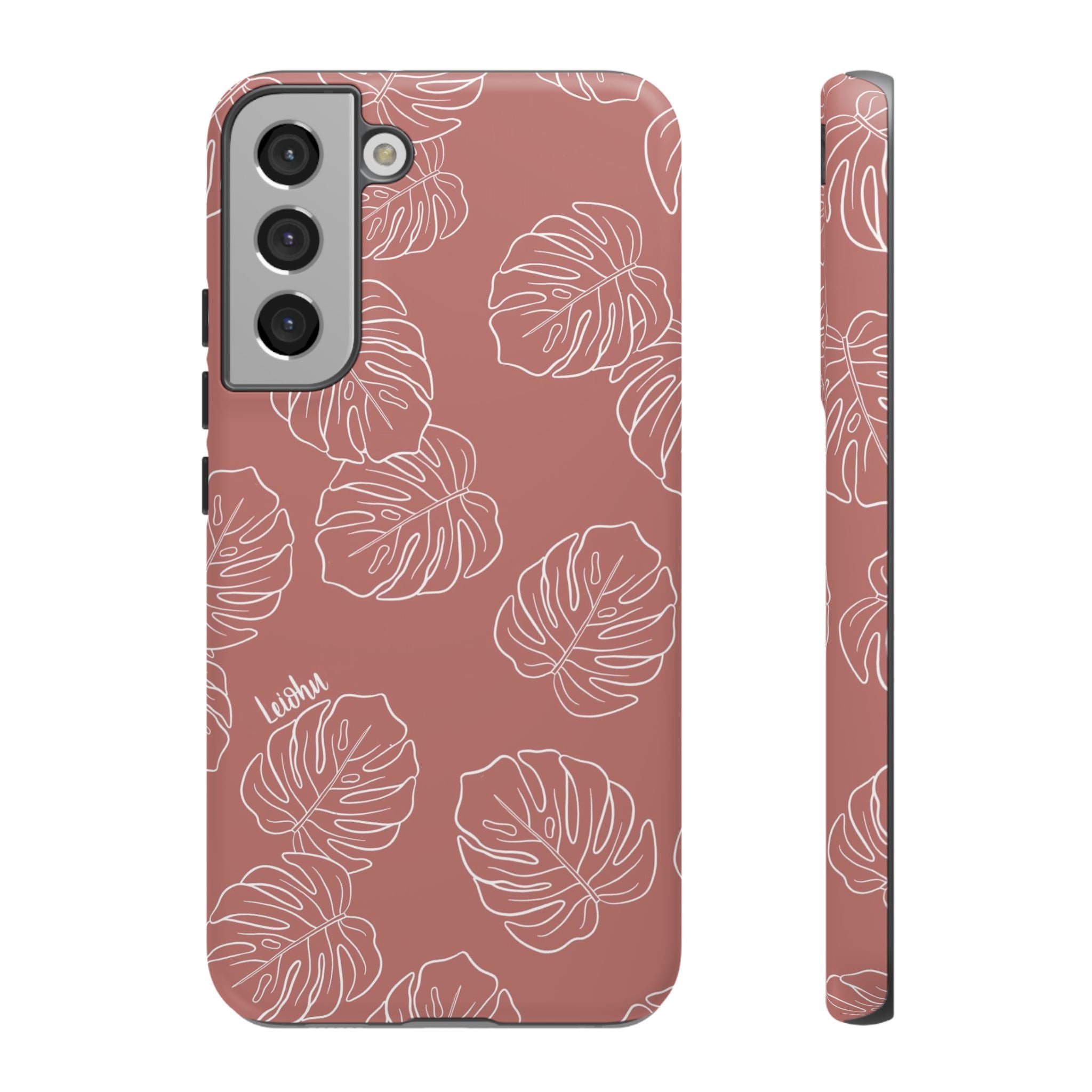 Monstera - Mauve - Samsung Galaxy - LEIOHU DESIGNS