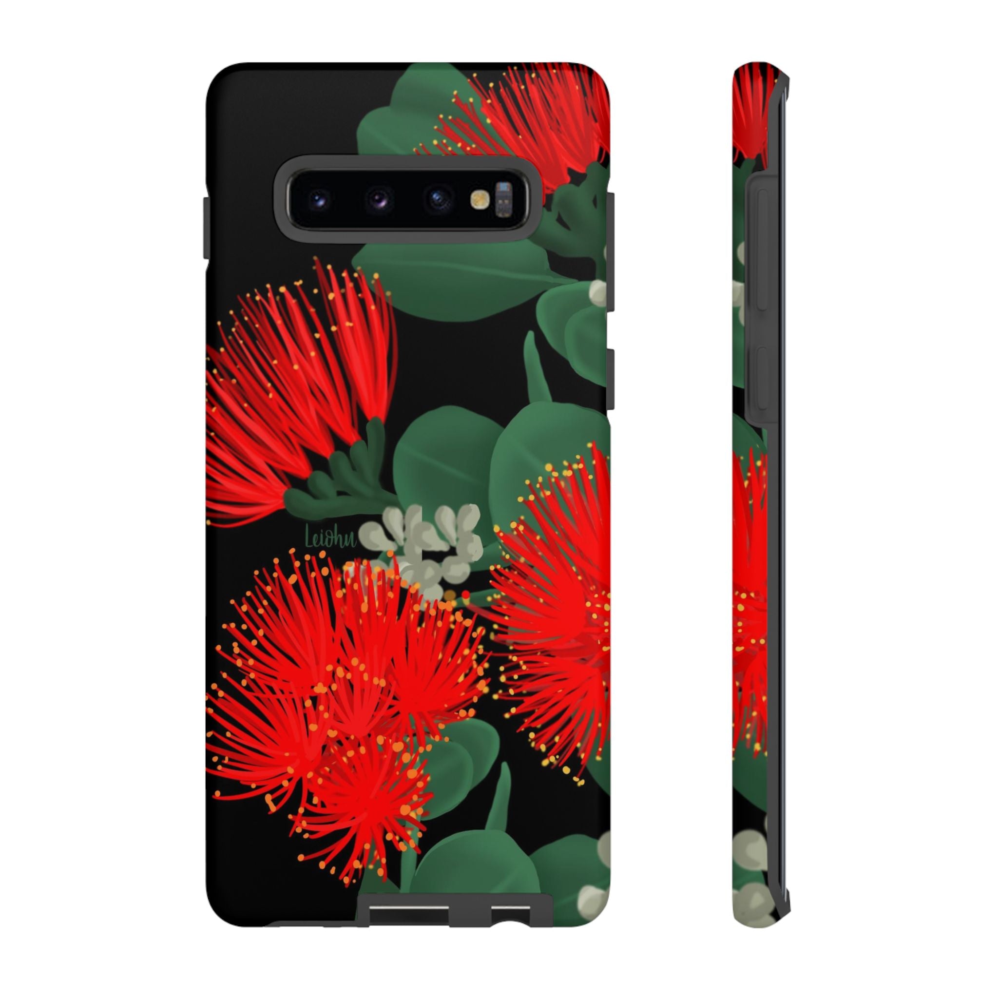 'Ōhi'a Lehua - 'Ele'ele - Samsung Galaxy - LEIOHU DESIGNS