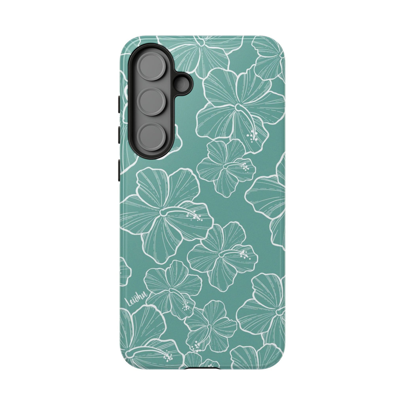 Hibiscus - Teal - Samsung Galaxy