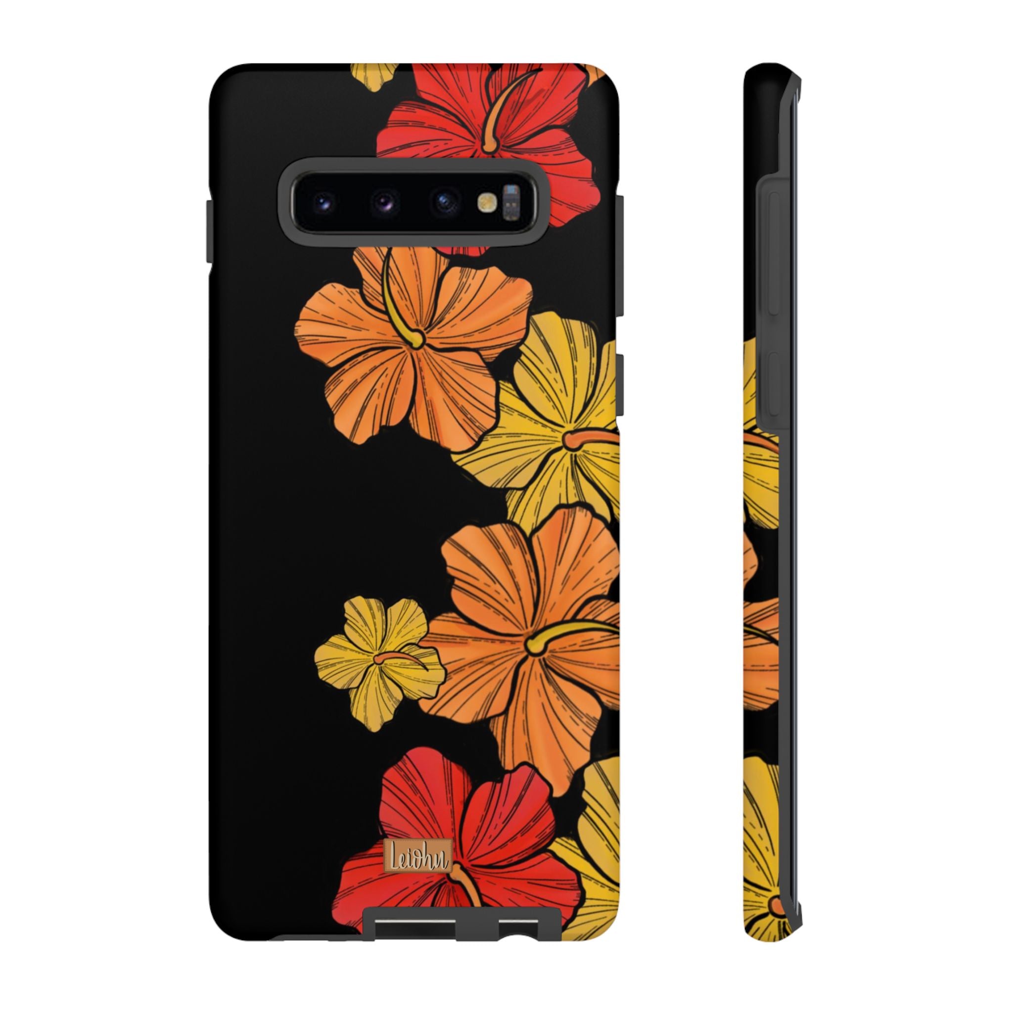 Hibiscus Retro - Samsung Galaxy - LEIOHU DESIGNS