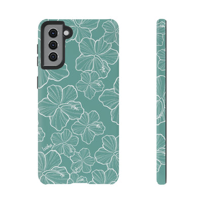 Hibiscus - Teal - Samsung Galaxy