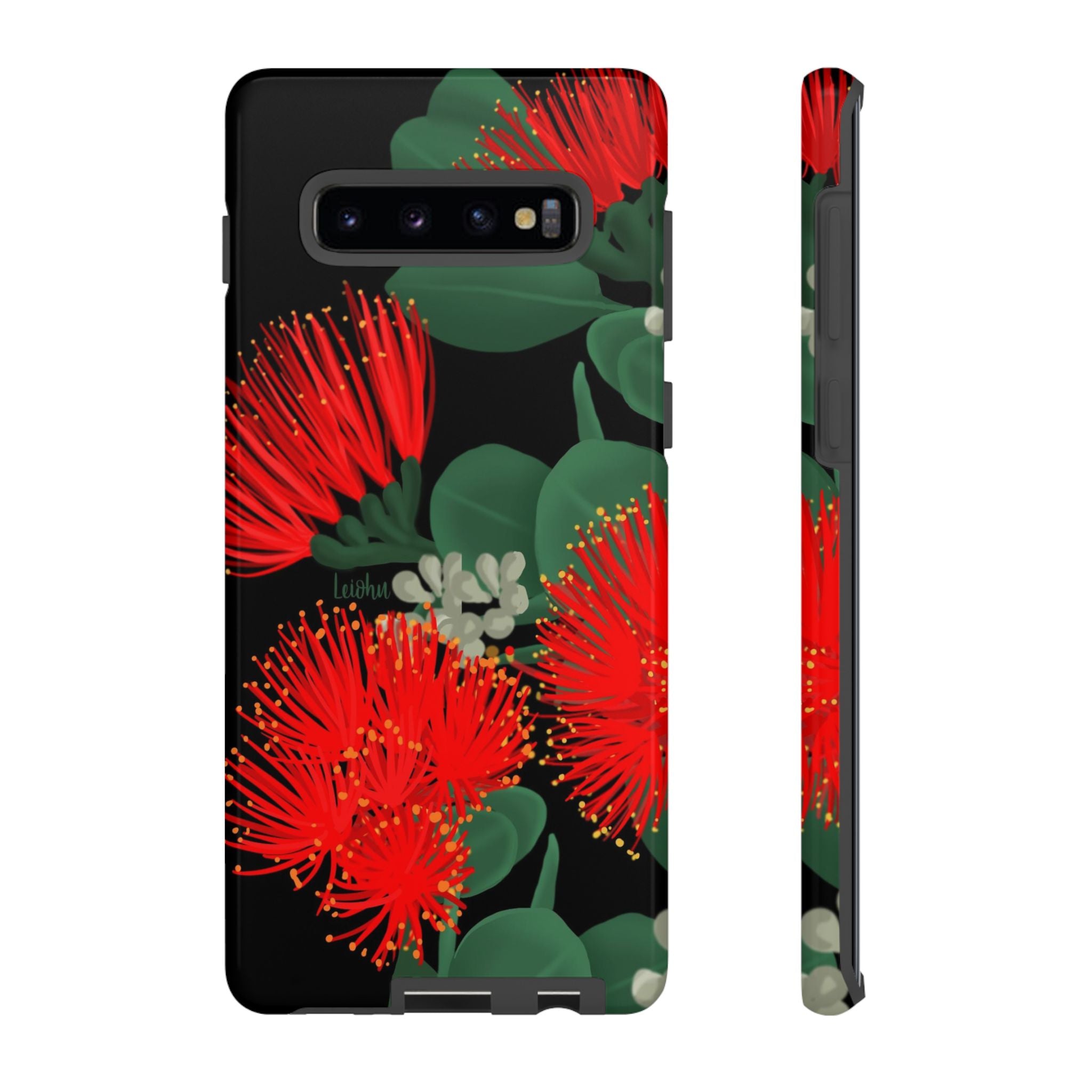 'Ōhi'a Lehua - 'Ele'ele - Samsung Galaxy - LEIOHU DESIGNS