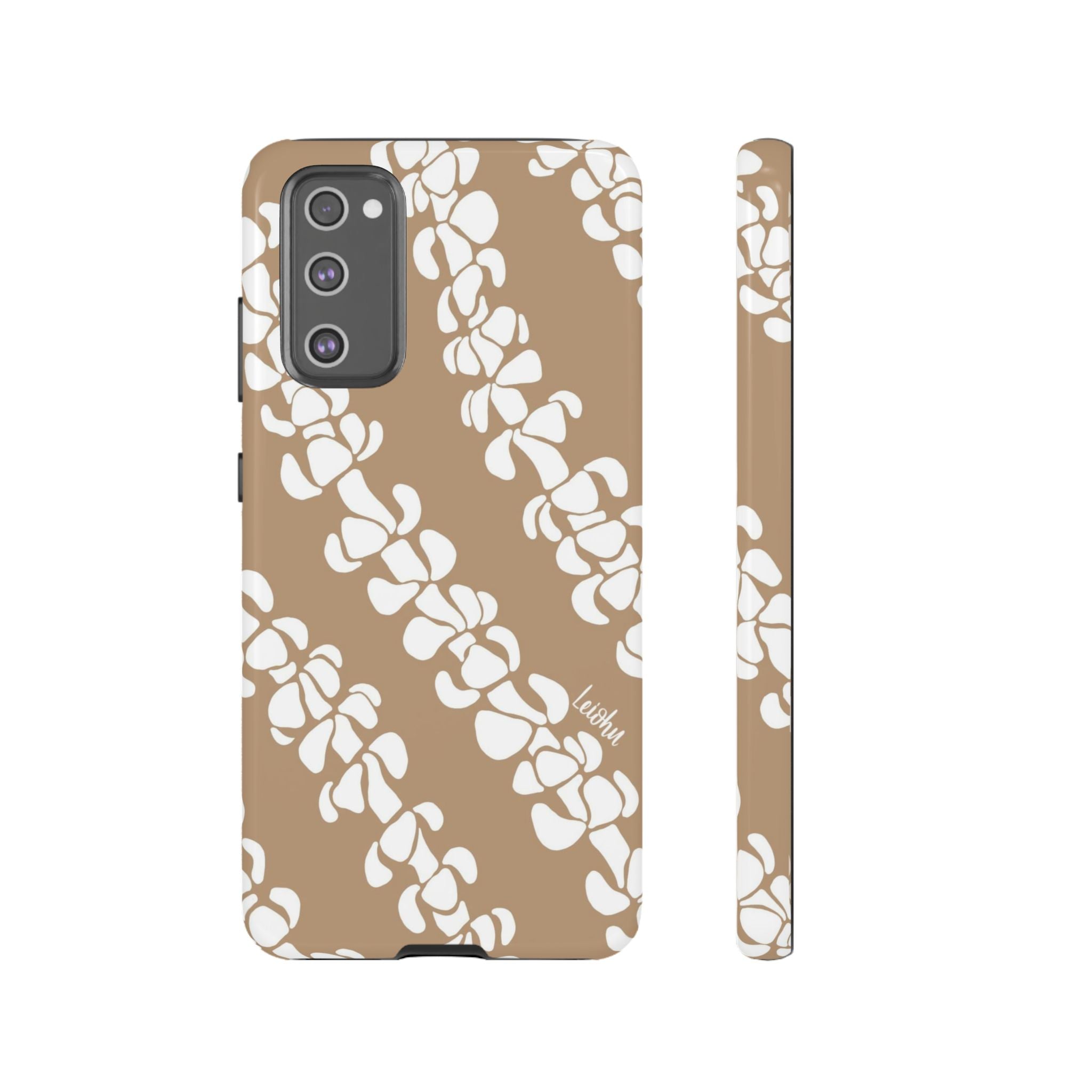 Puakenikeni - Tan - Samsung Galaxy - LEIOHU DESIGNS