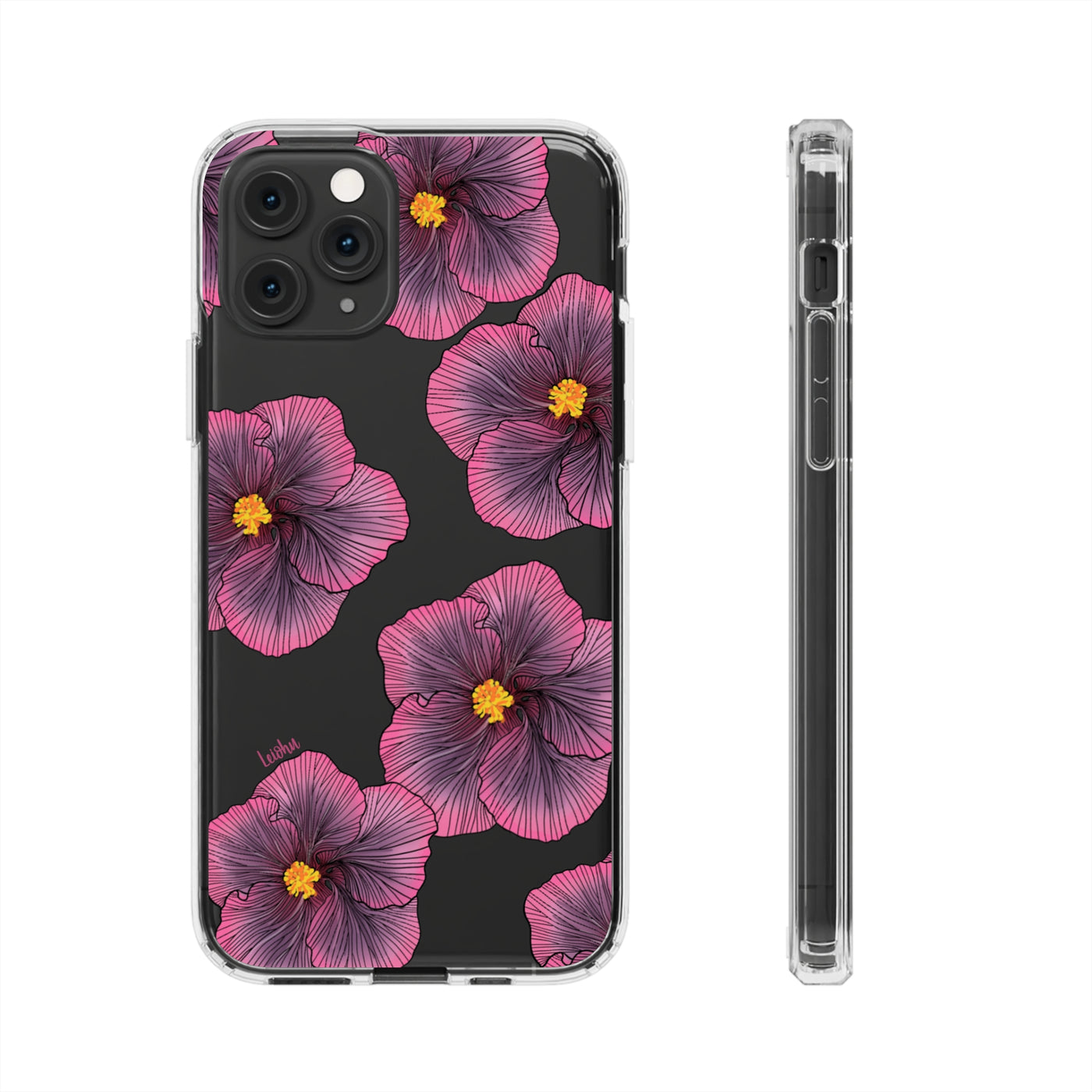 Sunset Hibiscus - Clear Case