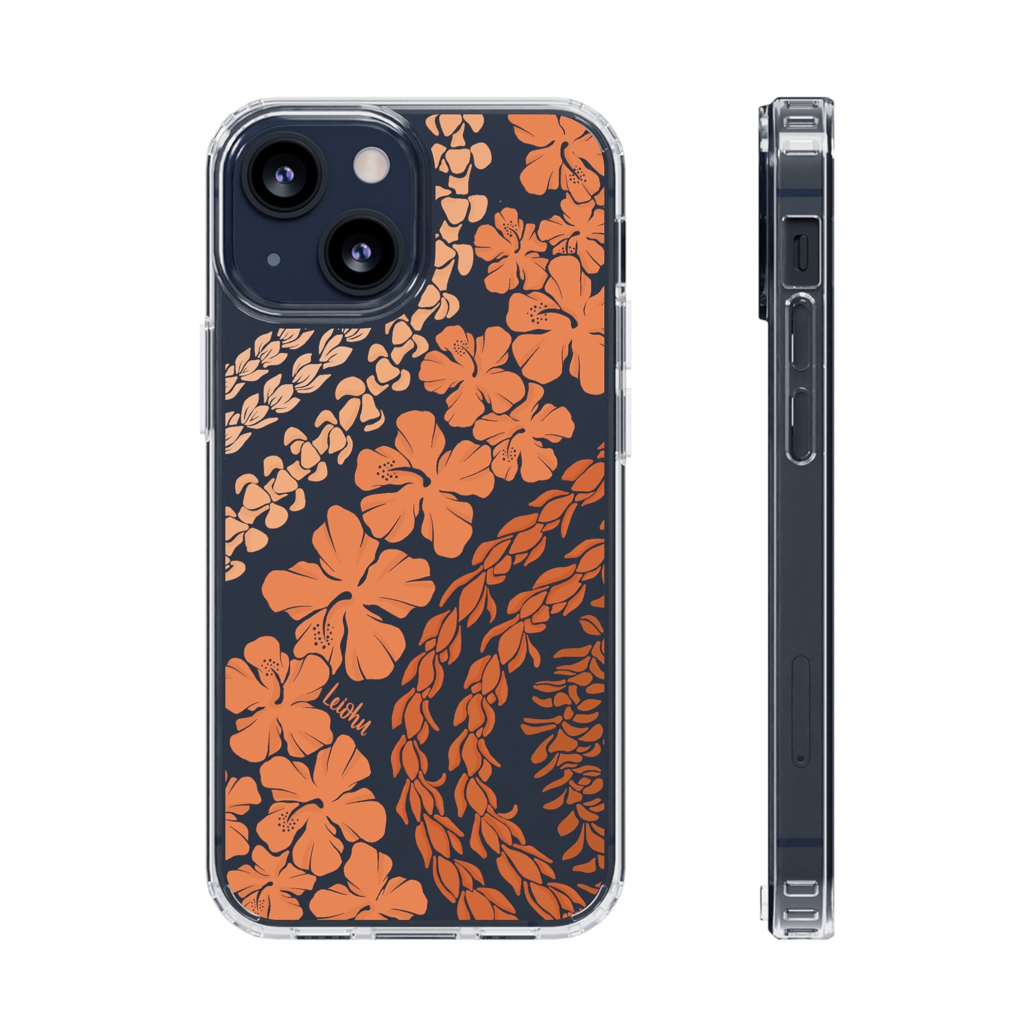 Groovy Lei - Warm - Clear Case - LEIOHU DESIGNS