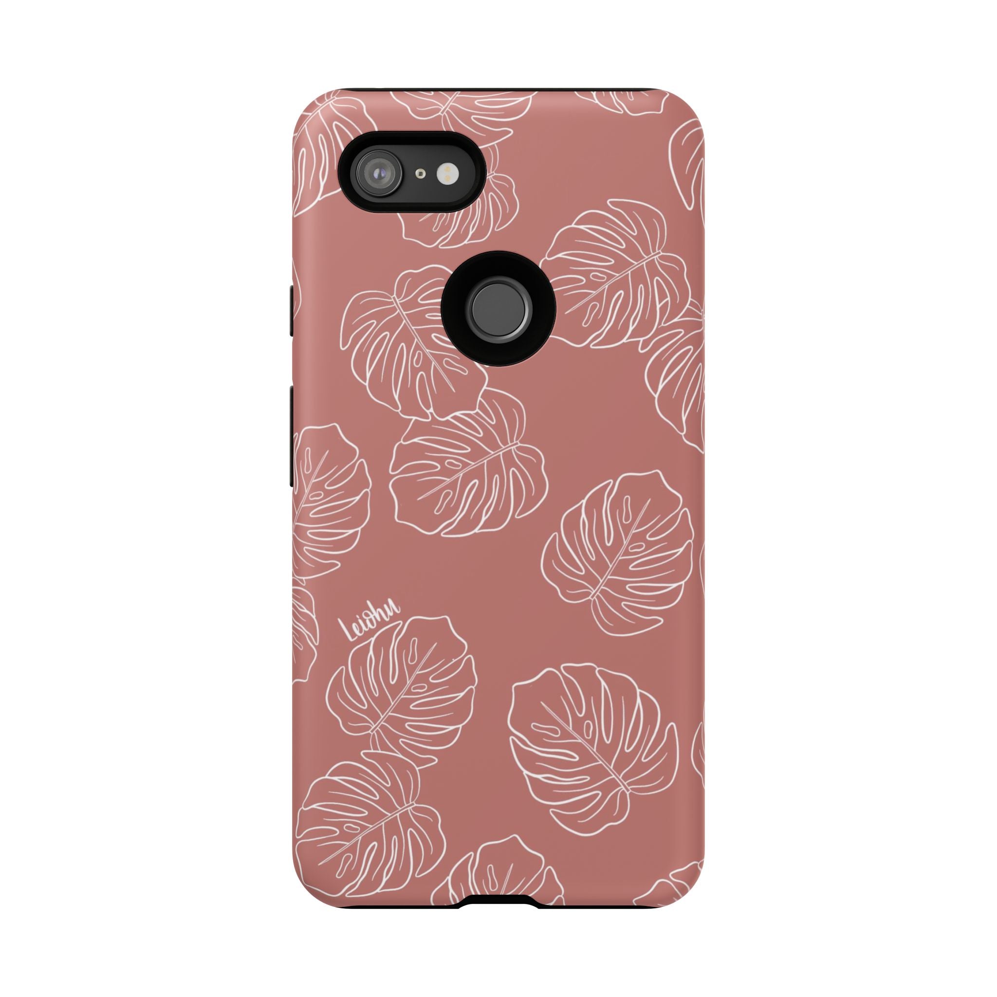 Monstera - Mauve - Google Pixel - LEIOHU DESIGNS