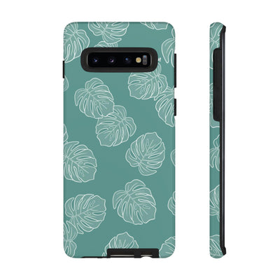 Monstera - Teal - Samsung Galaxy