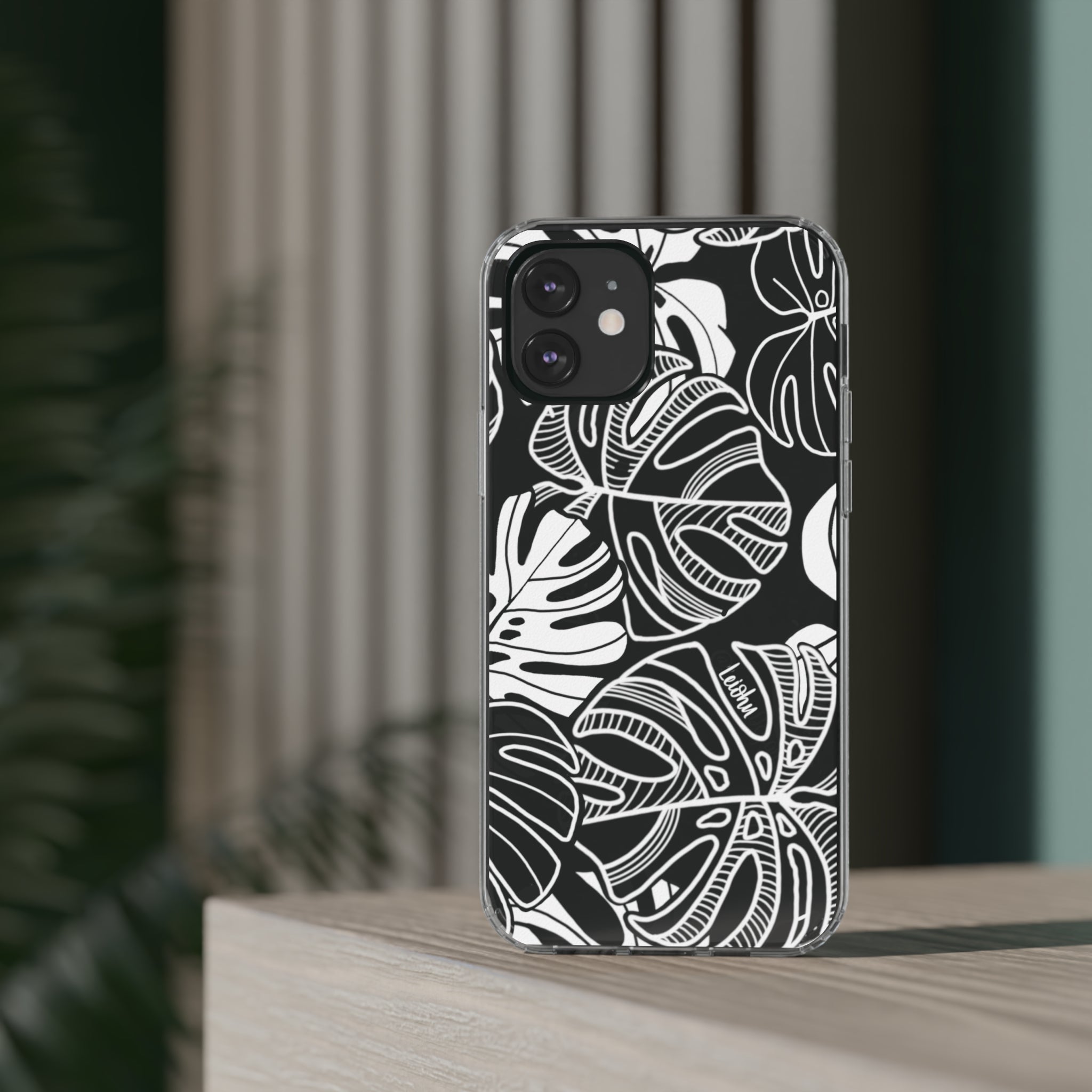 MONSTERA DREAM - Clear Case - LEIOHU DESIGNS