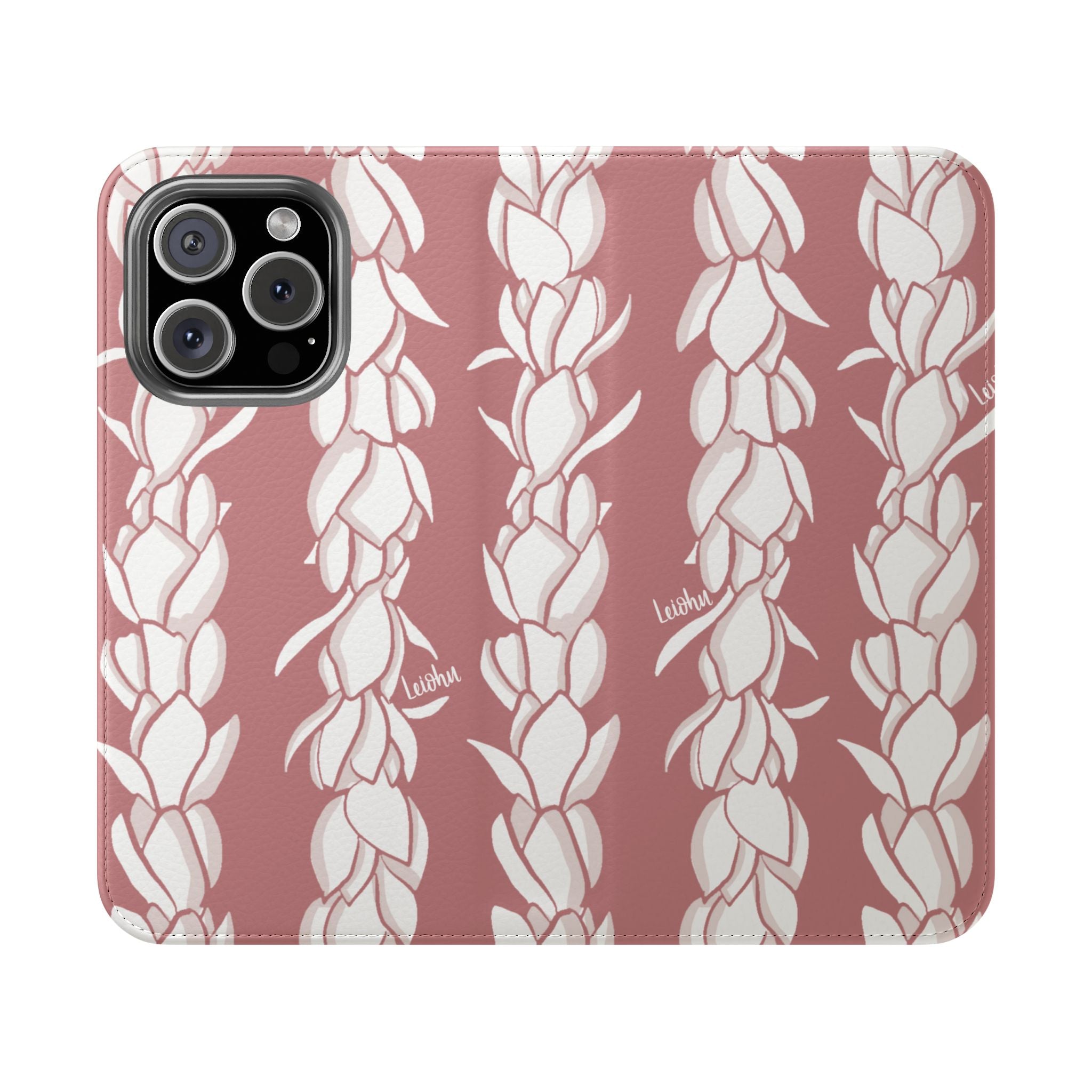 Pikake Lei - Folio Case - LEIOHU DESIGNS