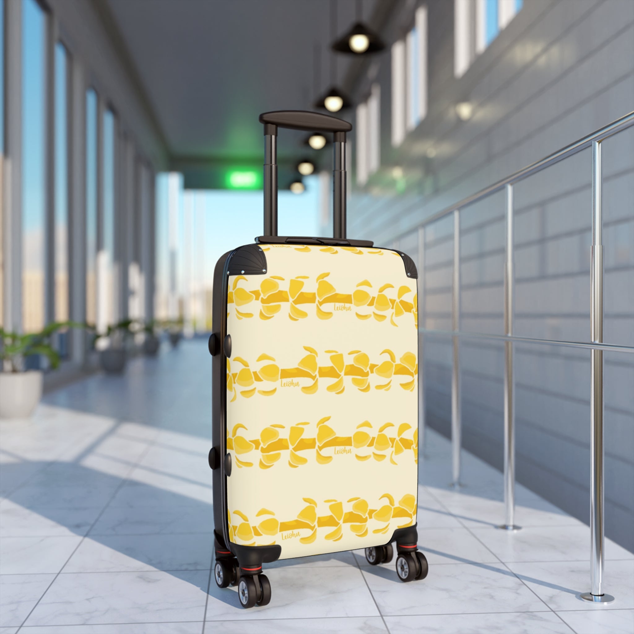 Puakenikeni Lei - Cabin Suitcase - LEIOHU DESIGNS