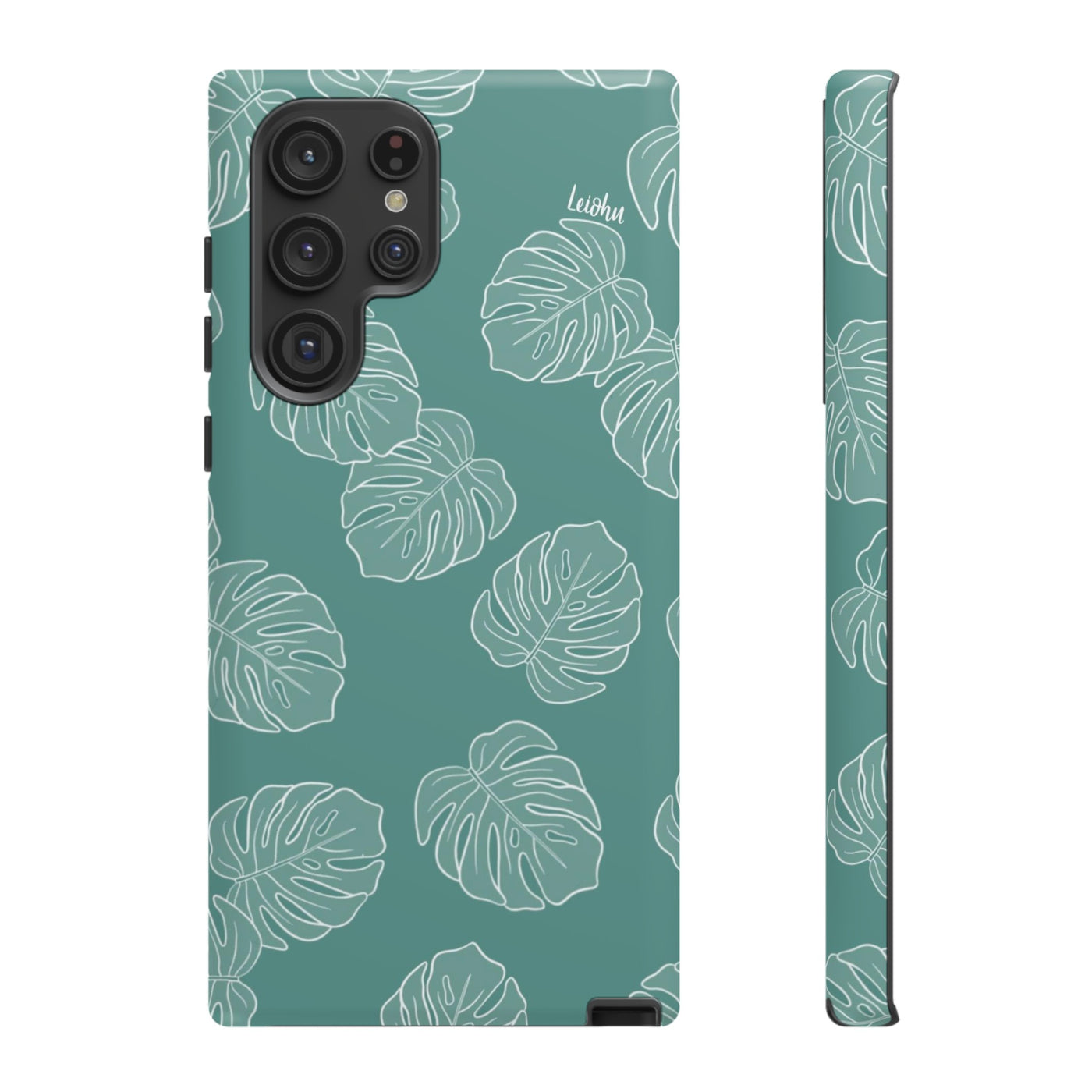 Monstera - Teal - Samsung Galaxy