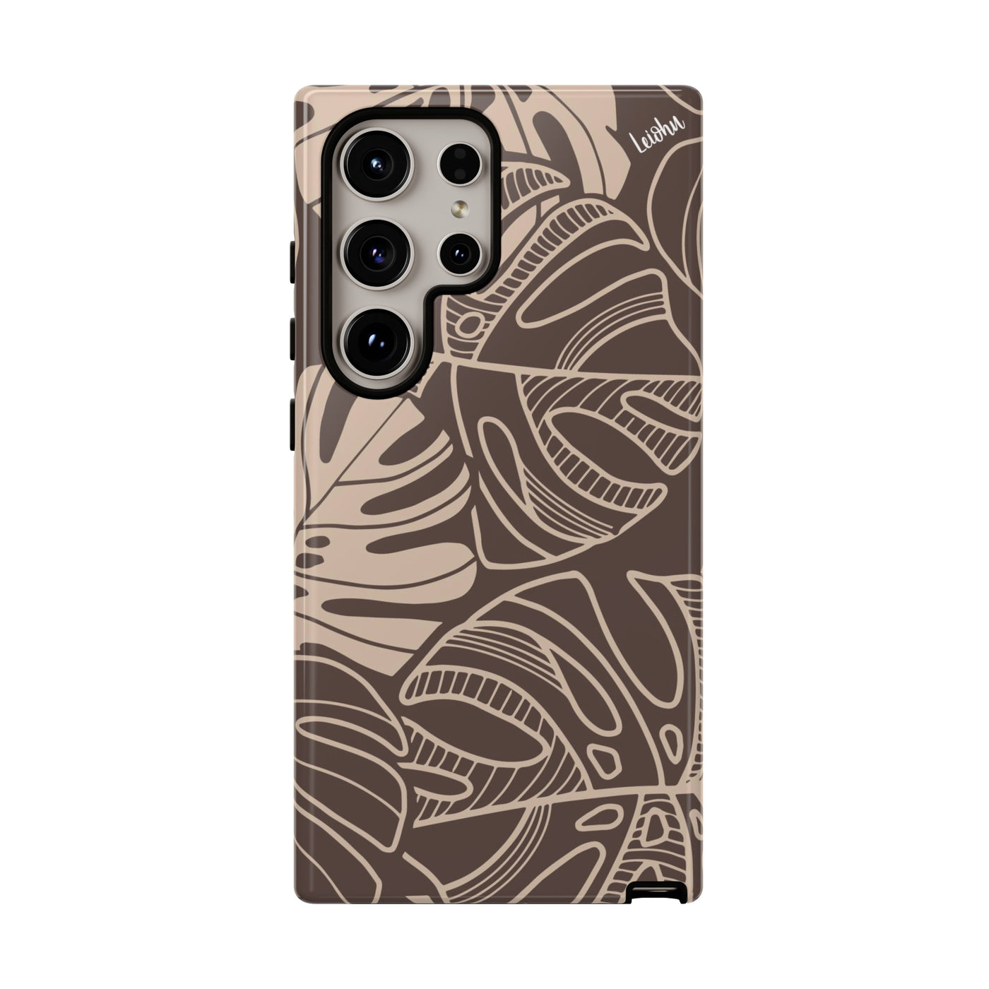 Monstera Dream - Mocha - Samsung Galaxy