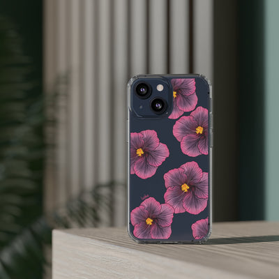 Sunset Hibiscus - Clear Case