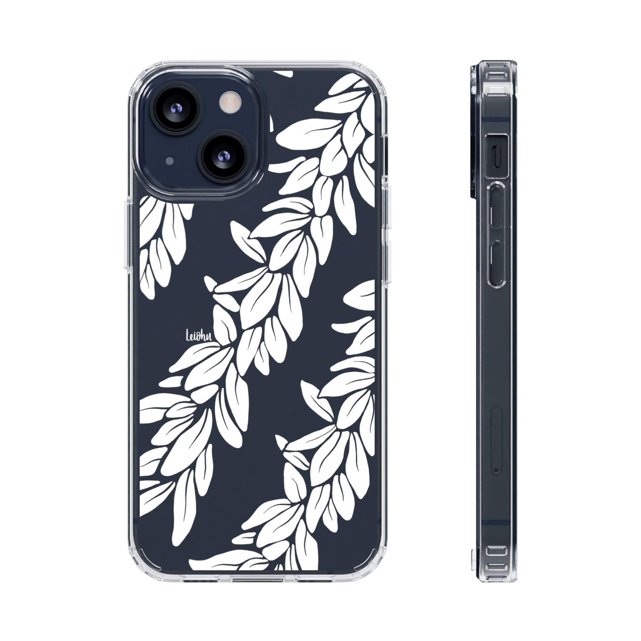 Maile lei - Clear Case - LEIOHU DESIGNS