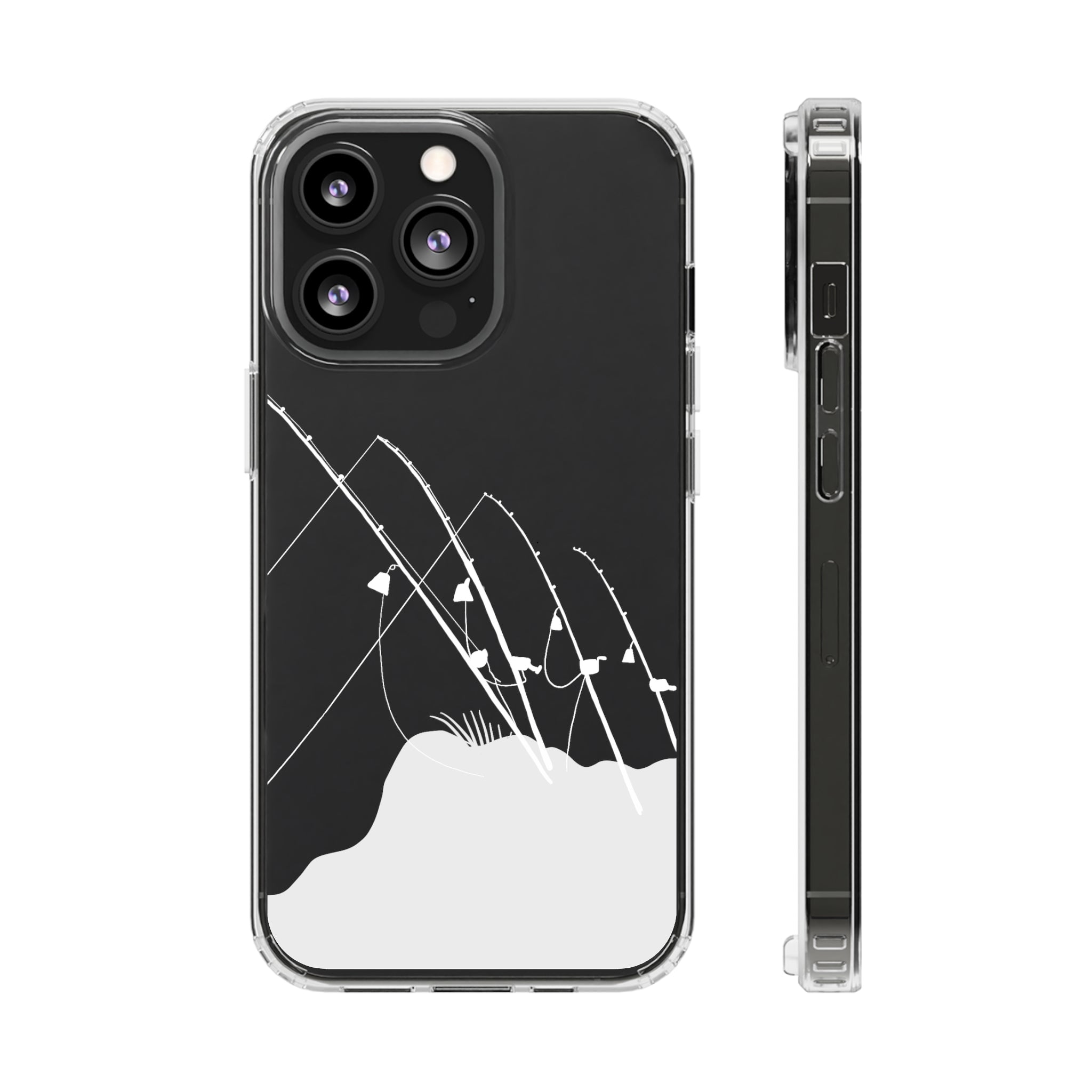 Gone Fishing - Clear Case - LEIOHU DESIGNS