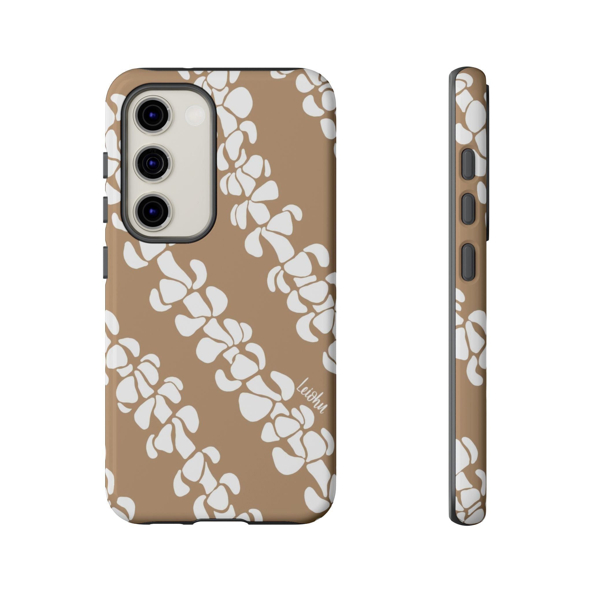 Puakenikeni - Tan - Samsung Galaxy - LEIOHU DESIGNS