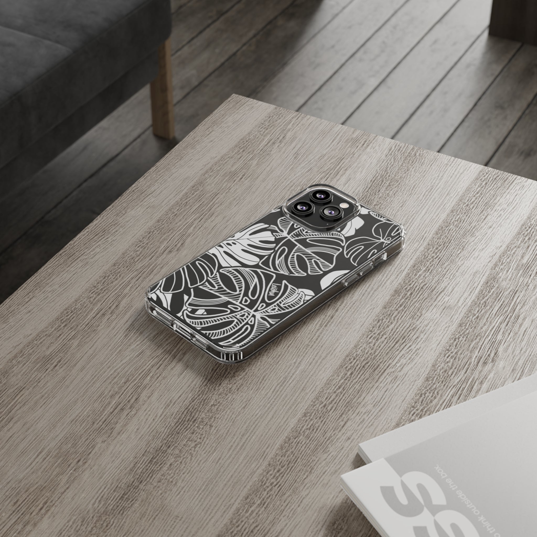 MONSTERA DREAM - Clear Case - LEIOHU DESIGNS