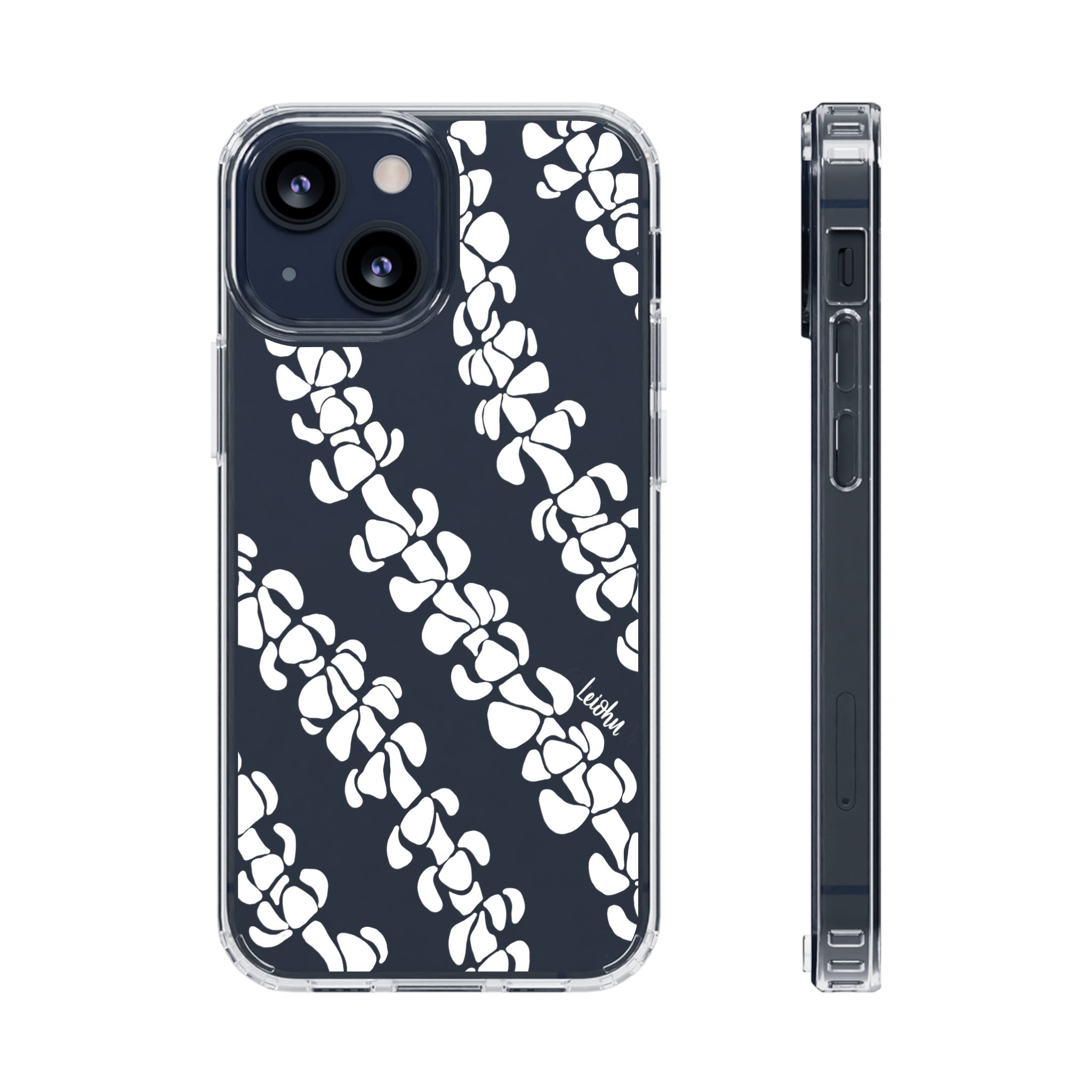 PUAKENIKENI - Ke'oke'o - Clear Case - LEIOHU DESIGNS