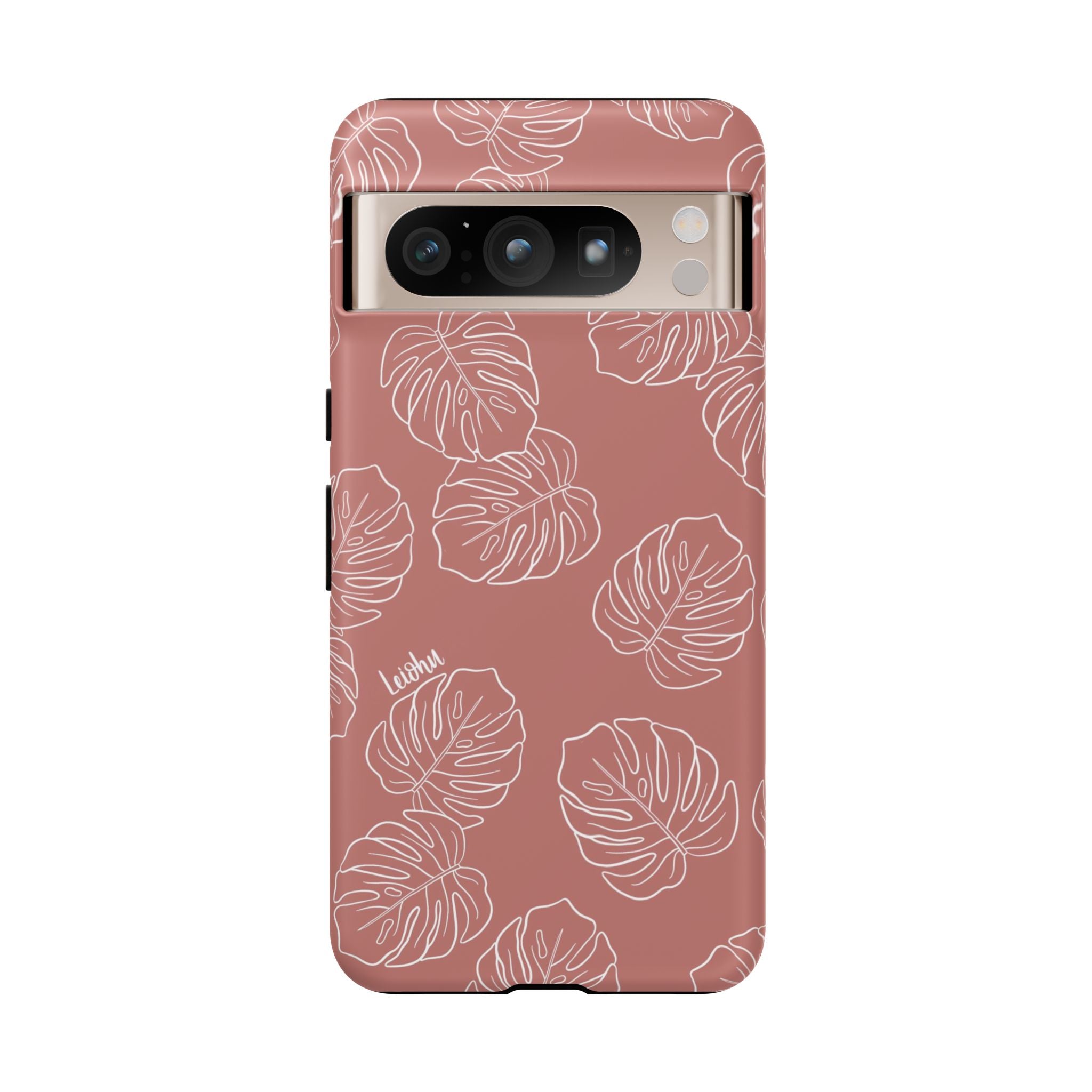 Monstera - Mauve - Google Pixel - LEIOHU DESIGNS