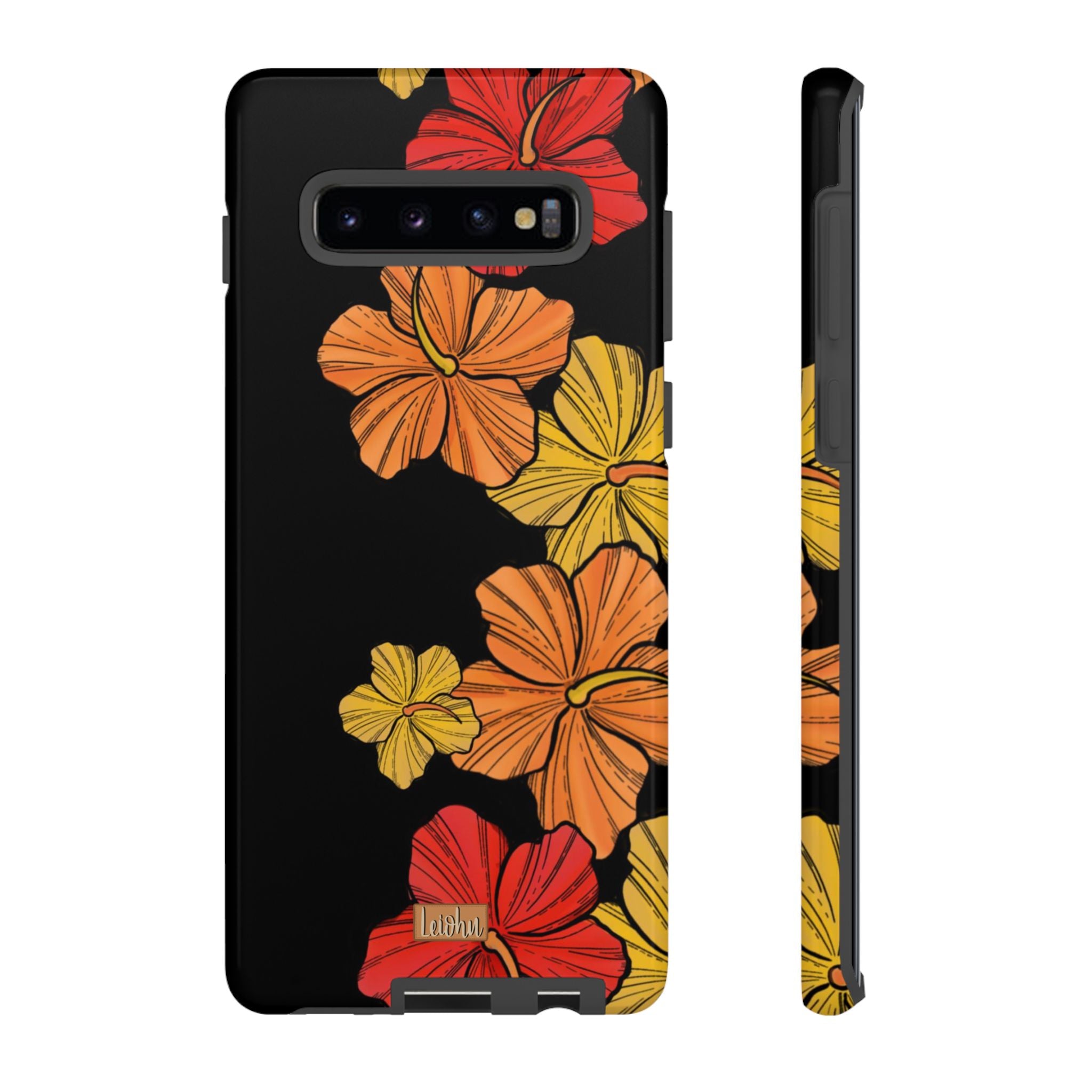 Hibiscus Retro - Samsung Galaxy - LEIOHU DESIGNS