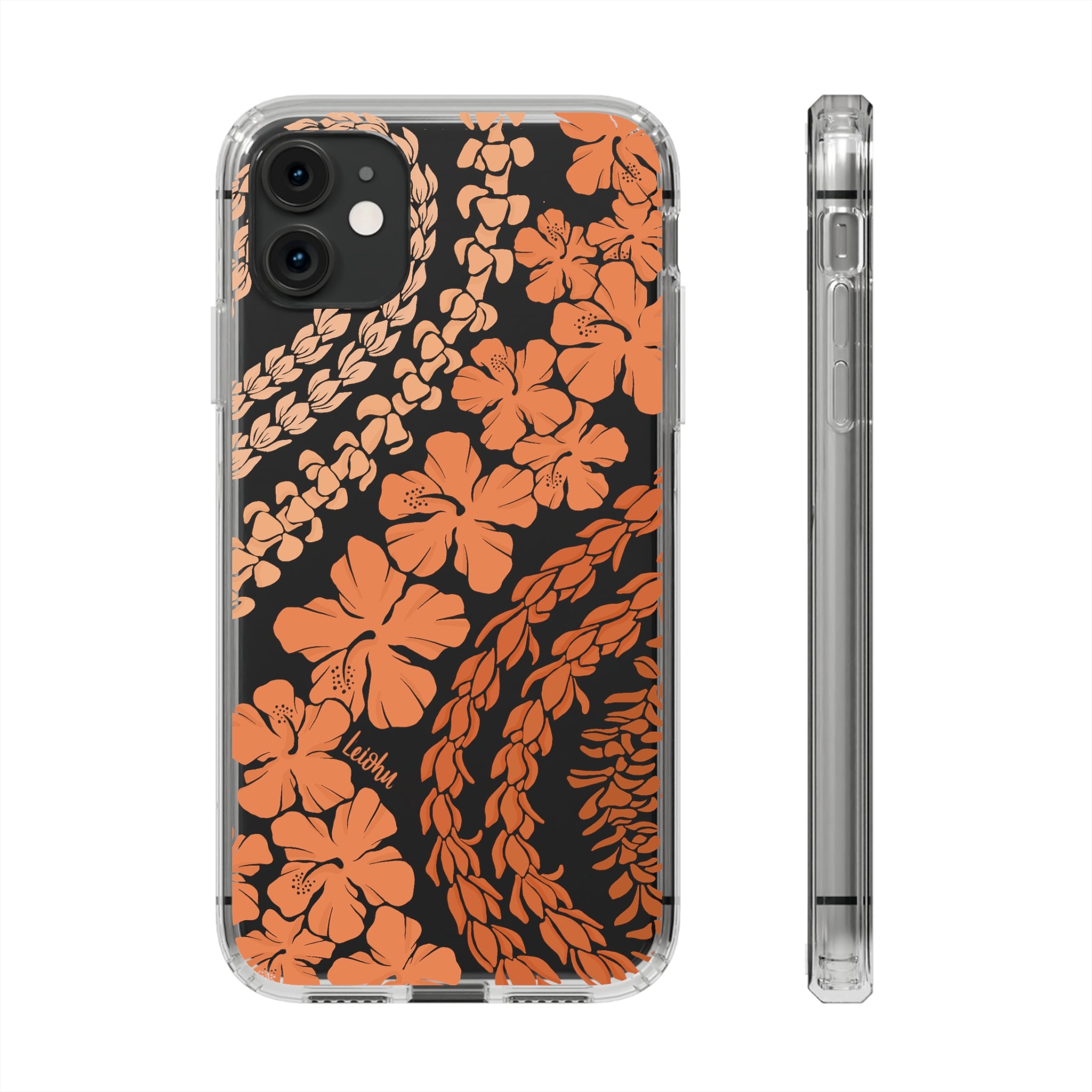 Groovy Lei - Warm - Clear Case - LEIOHU DESIGNS