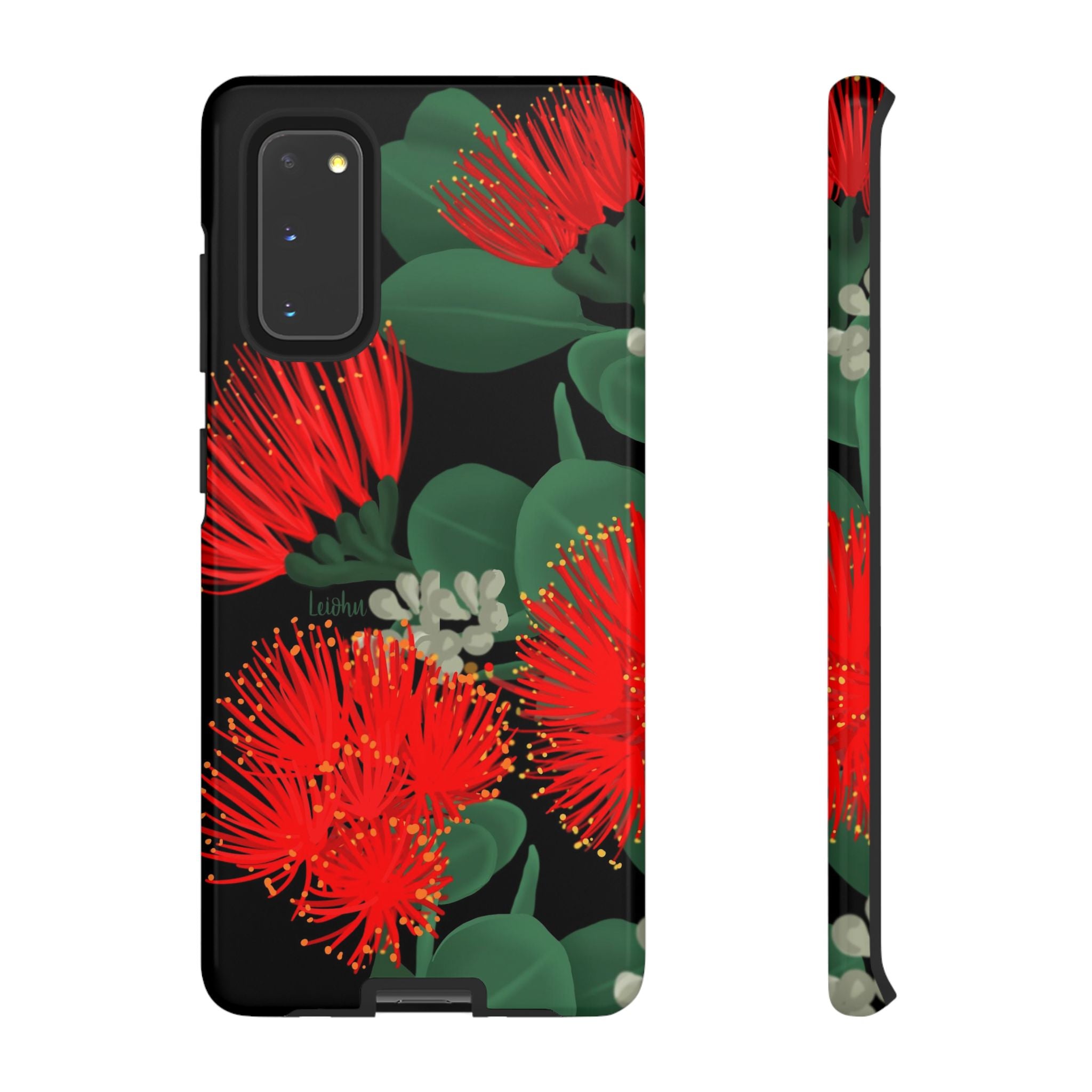 'Ōhi'a Lehua - 'Ele'ele - Samsung Galaxy - LEIOHU DESIGNS