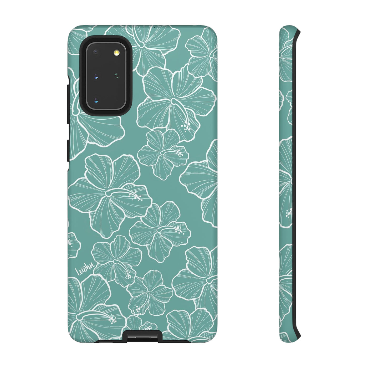 Hibiscus - Teal - Samsung Galaxy