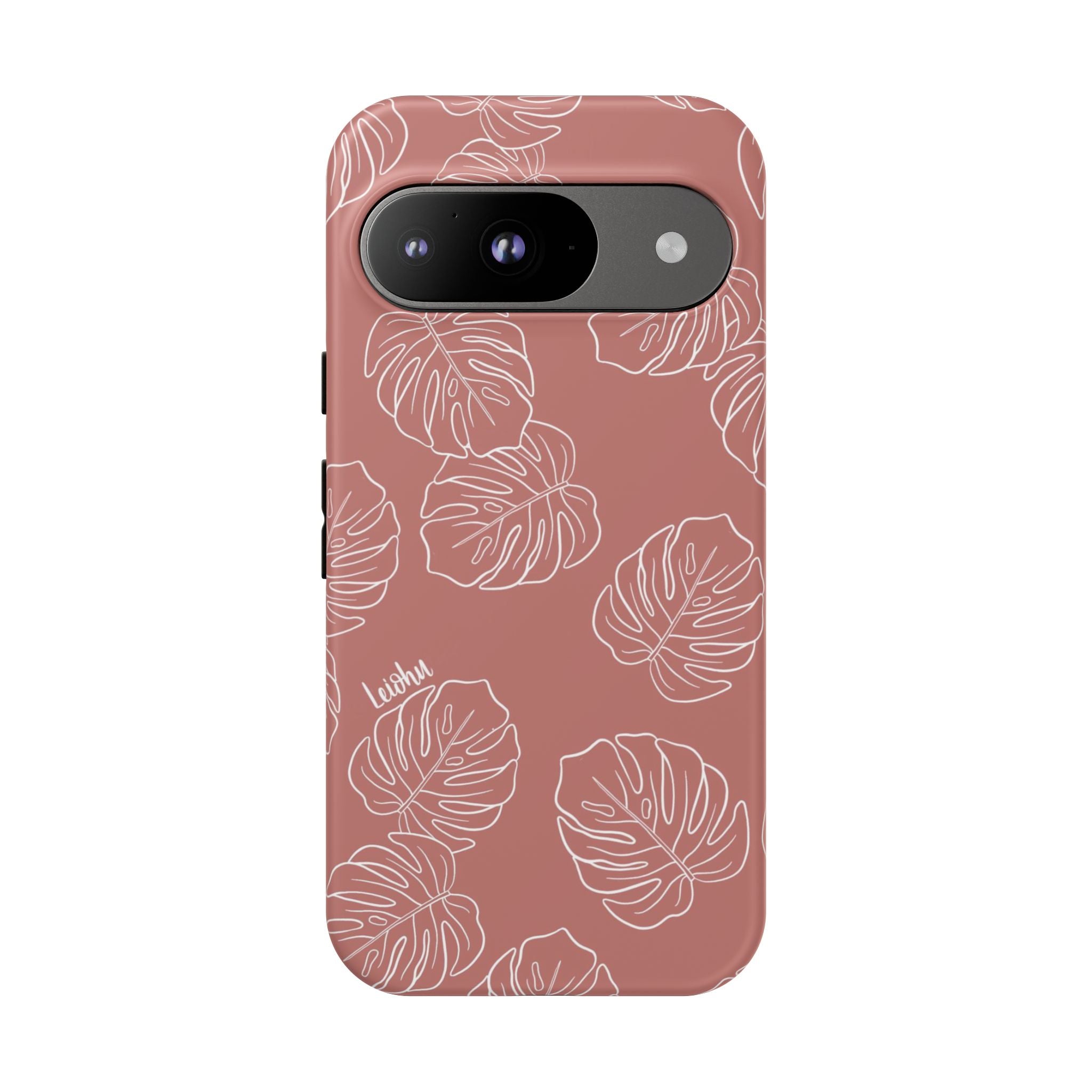 Monstera - Mauve - Google Pixel - LEIOHU DESIGNS