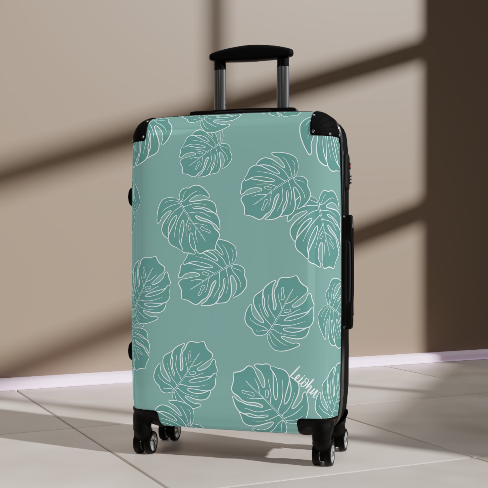 Monstera - Cabin Suitcase - LEIOHU DESIGNS