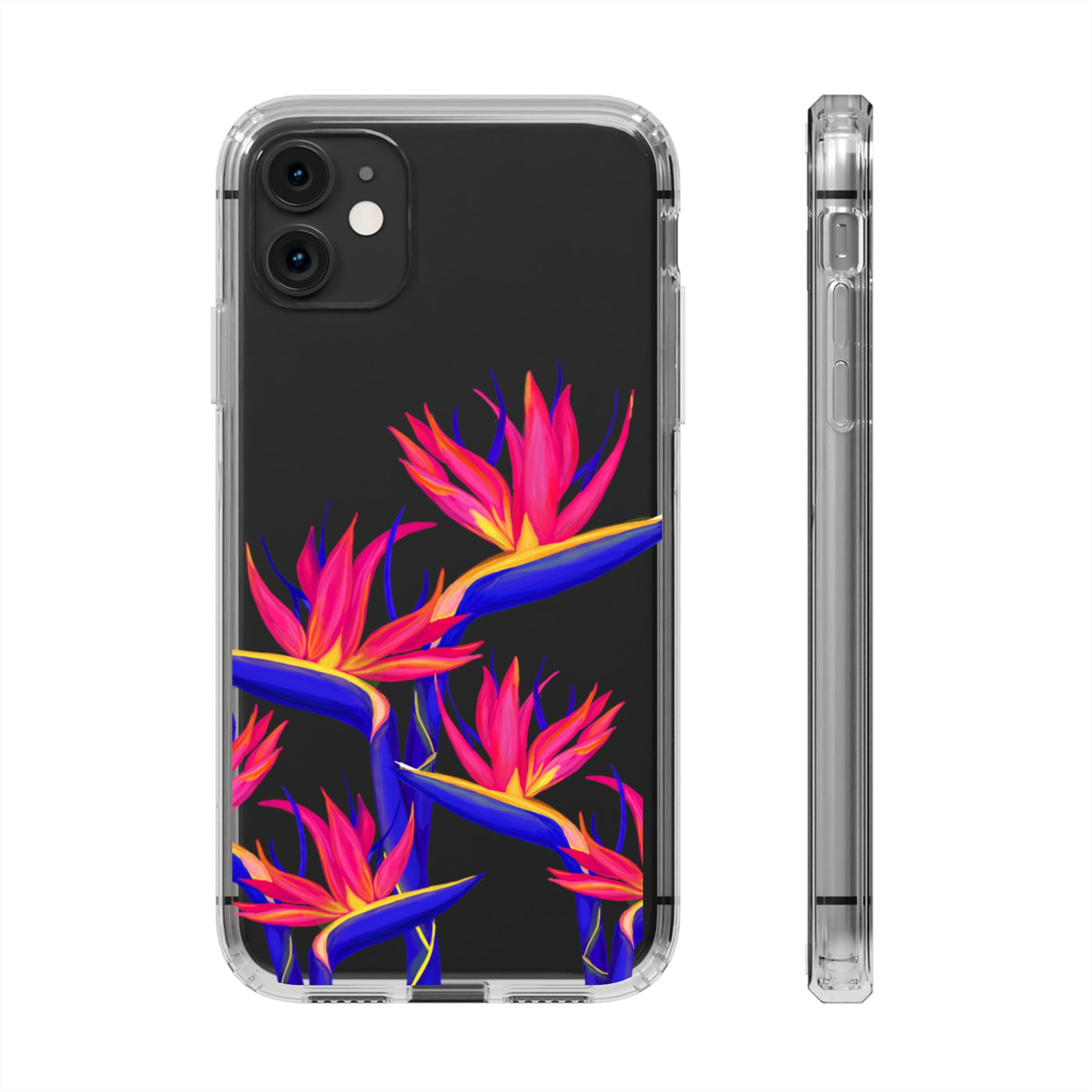 Pua Manu - Neon - Clear Case