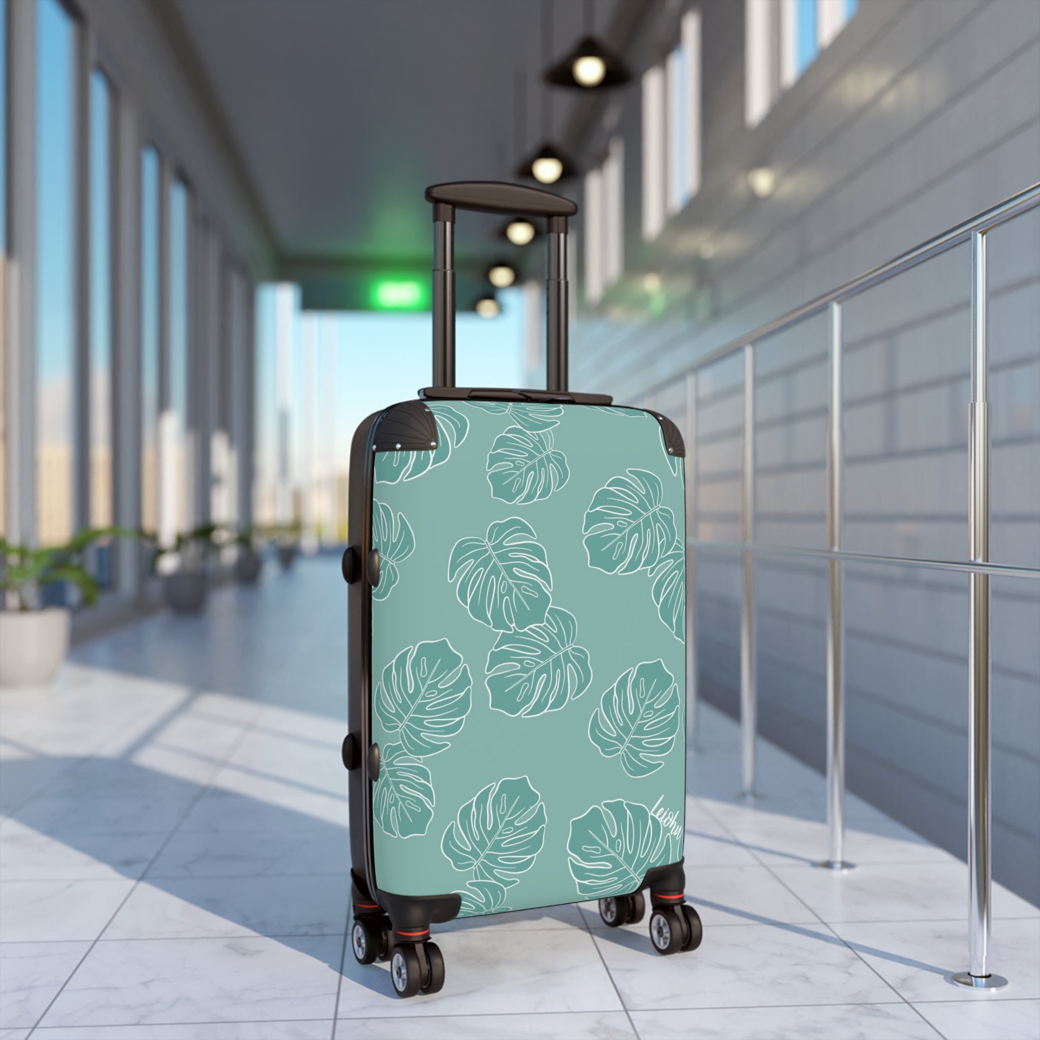 Monstera - Cabin Suitcase - LEIOHU DESIGNS