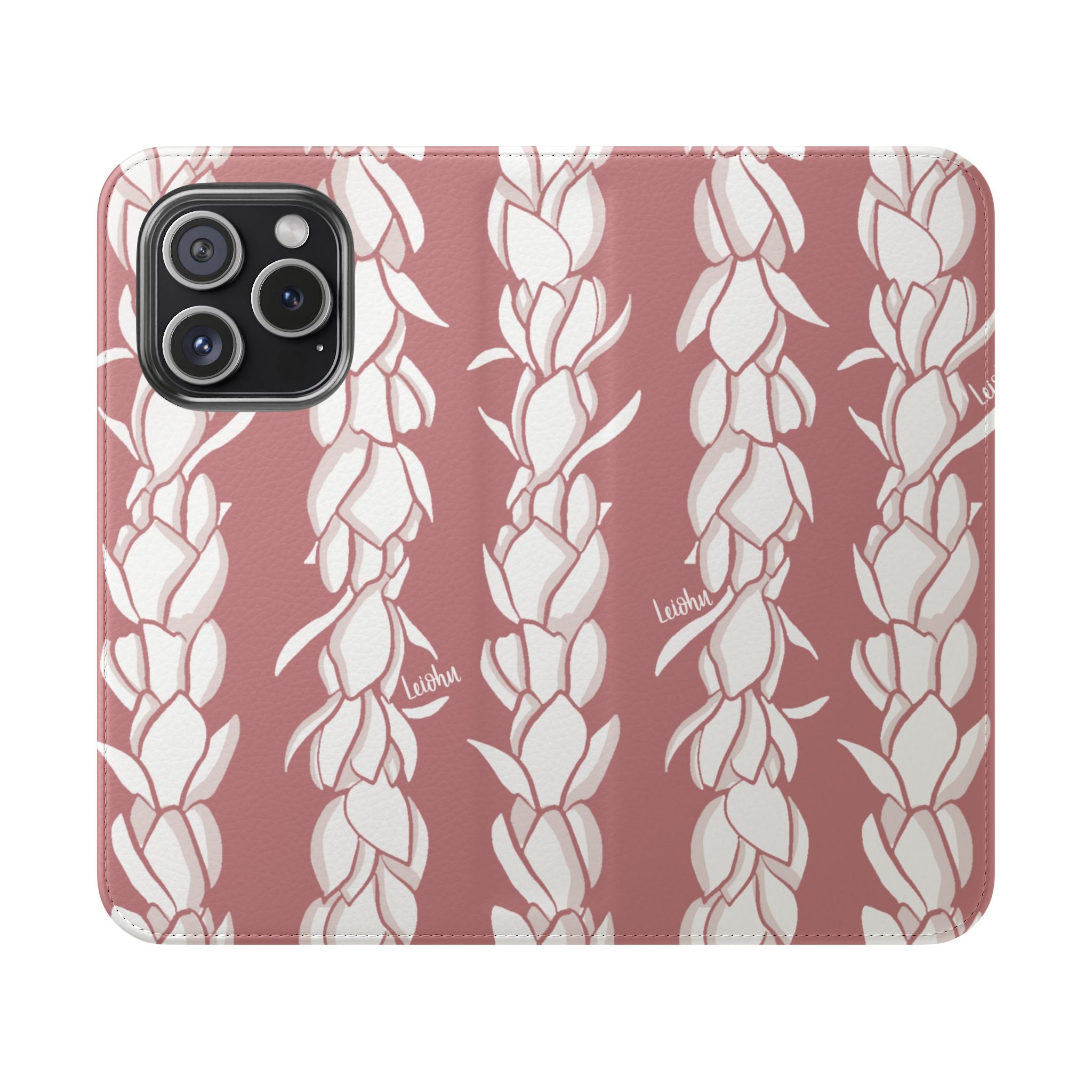 Pikake Lei - Folio Case - LEIOHU DESIGNS