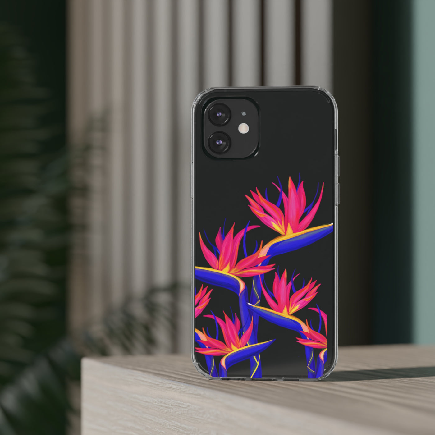 Pua Manu - Neon - Clear Case